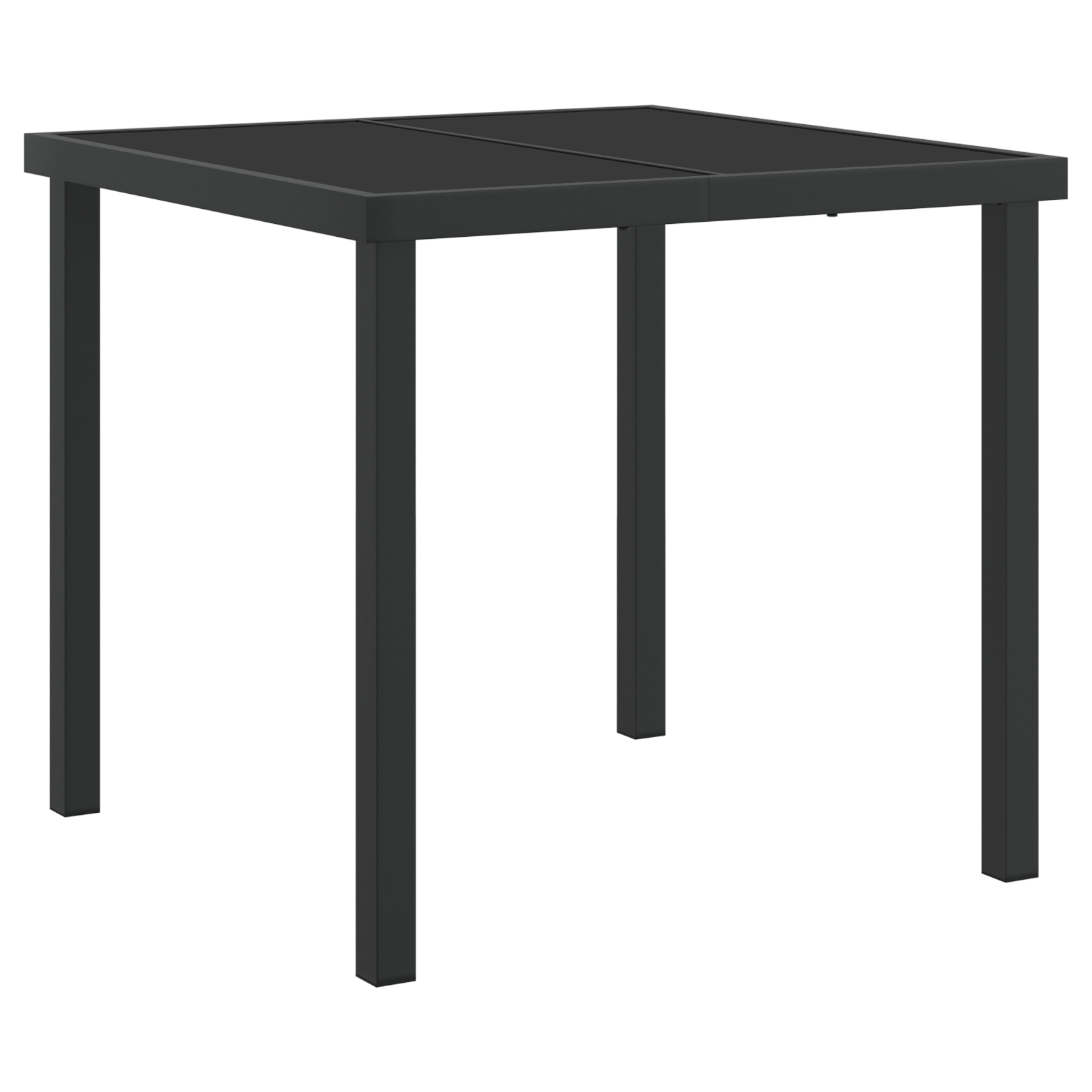 Brunt hage spisesett 5 pcs Brun Stål