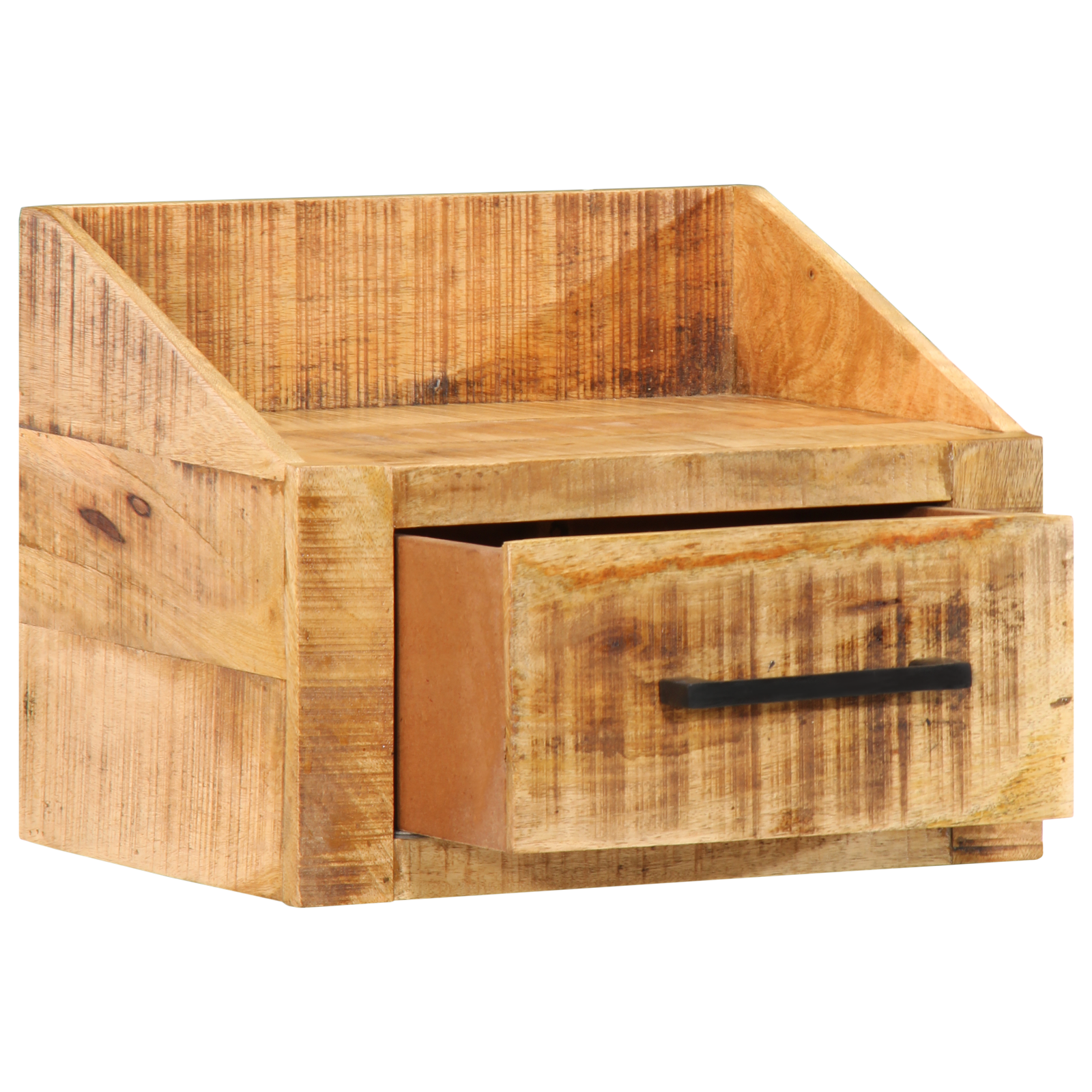 Nattbord 40x30x30 cm Solid tre Grovt mangotre