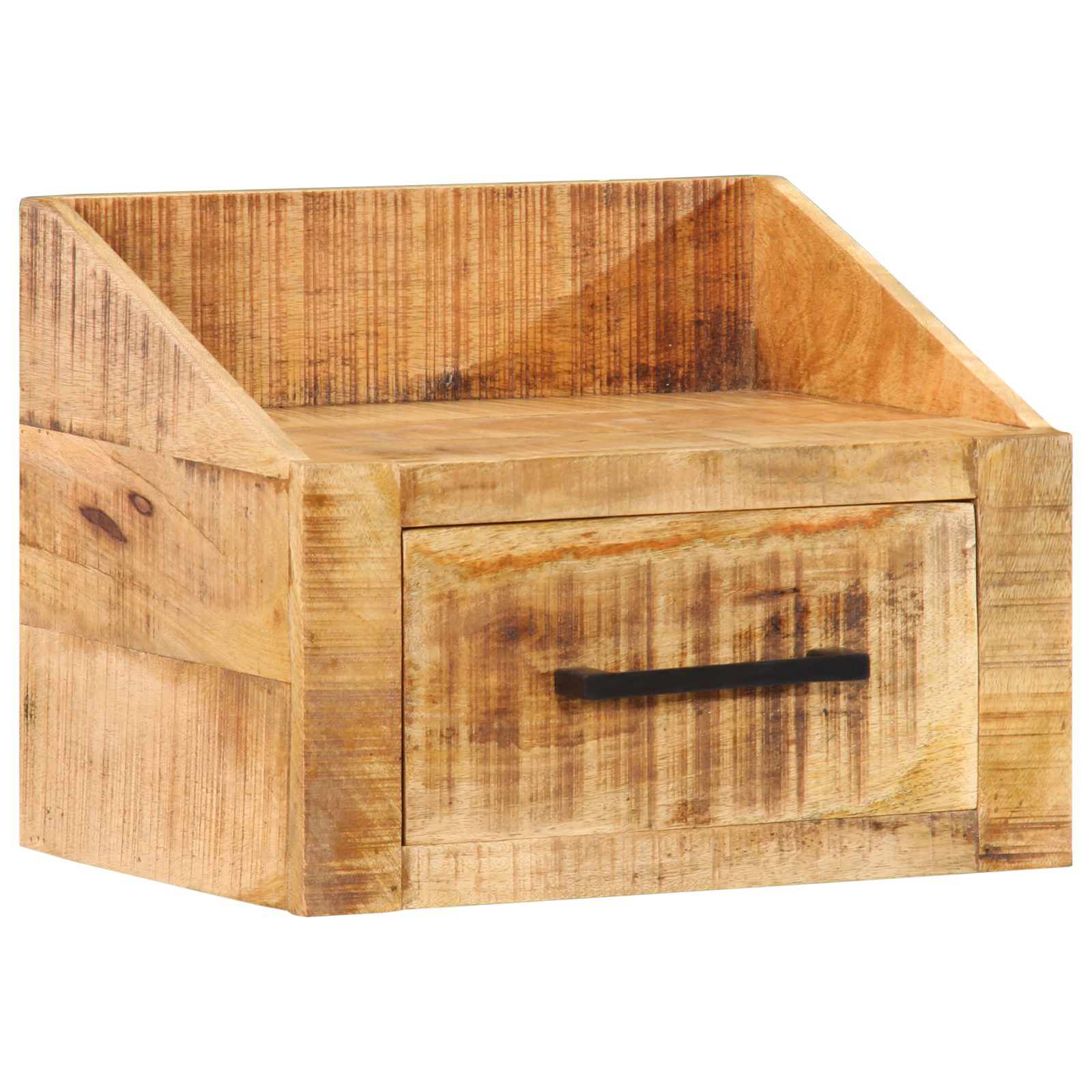 Nattbord 40x30x30 cm Solid tre Grovt mangotre