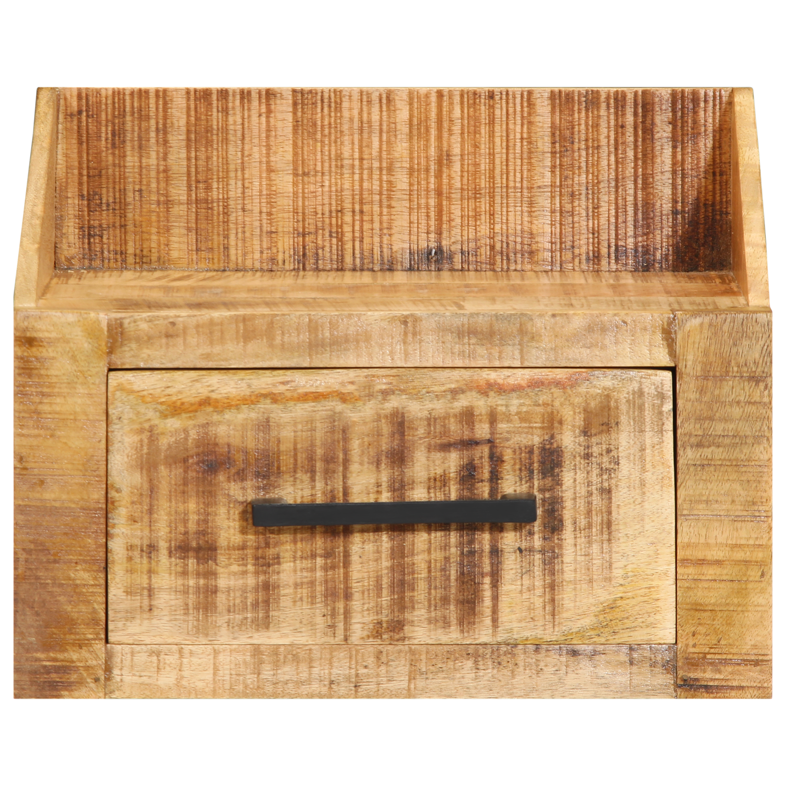 Nattbord 40x30x30 cm Solid tre Grovt mangotre