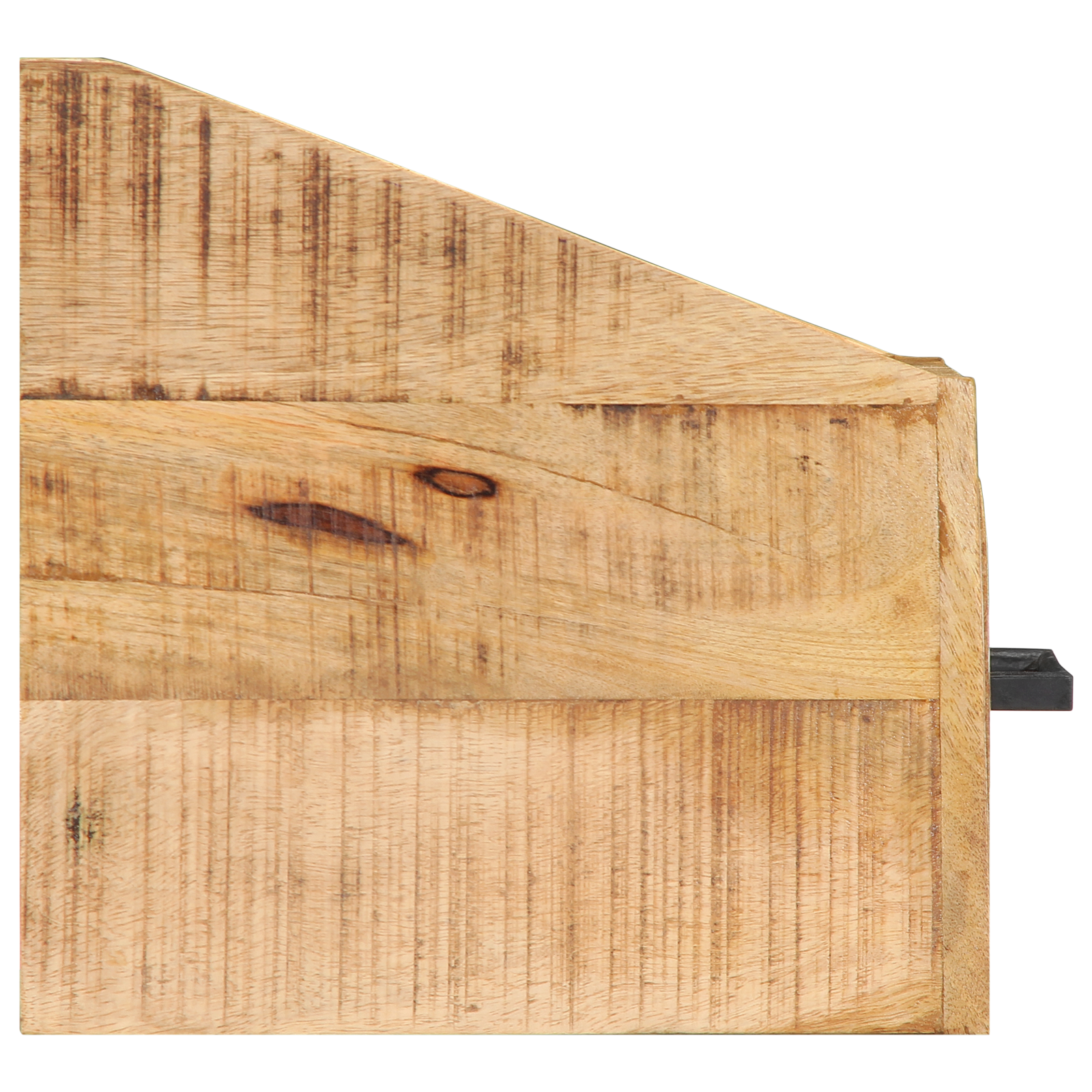 Nattbord 40x30x30 cm Solid tre Grovt mangotre