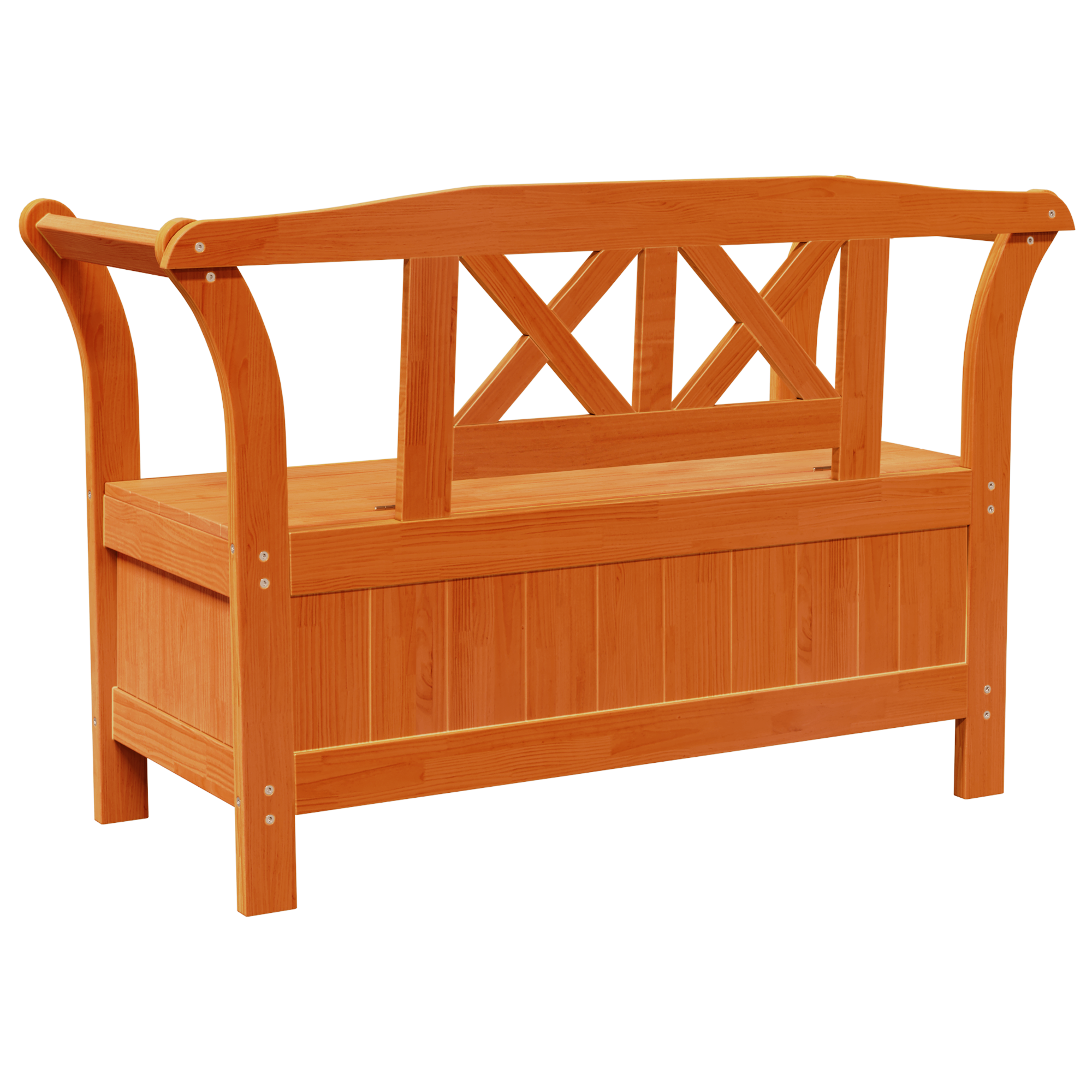 hageoppbevaringsbenk akasietre 119x76x44 cm solid tre