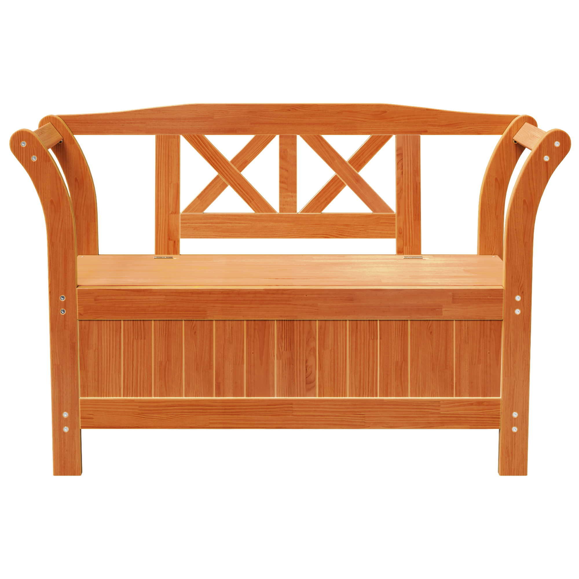 hageoppbevaringsbenk akasietre 119x76x44 cm solid tre