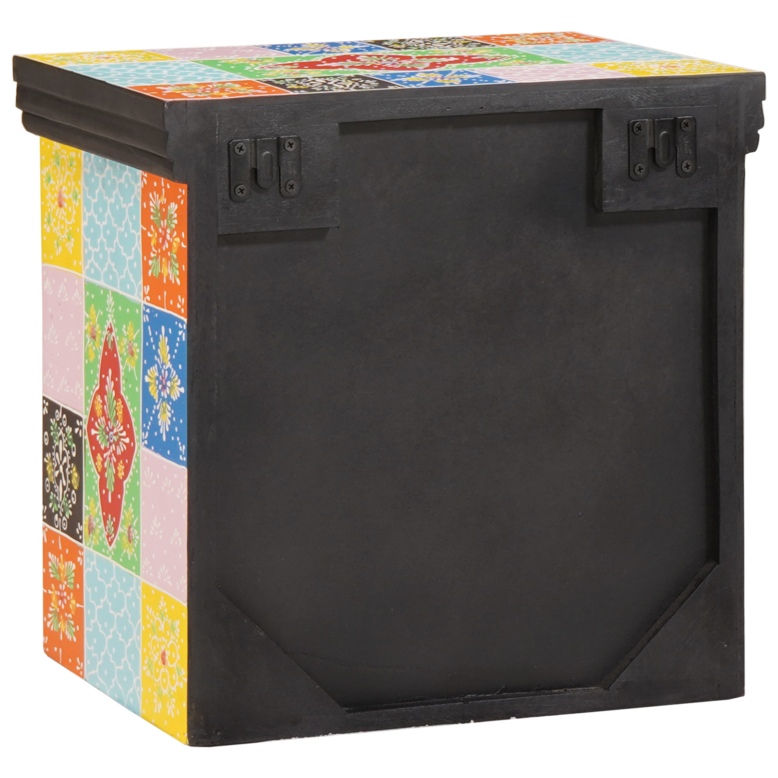 Nattbordskap Flerfarget 40 x 30 x 40 cm Massivt tre med maling