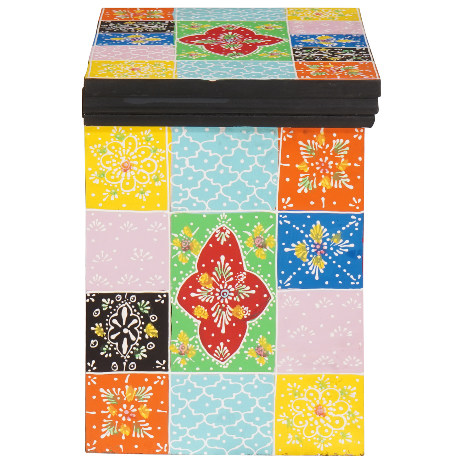 Nattbordskap Flerfarget 40 x 30 x 40 cm Massivt tre med maling