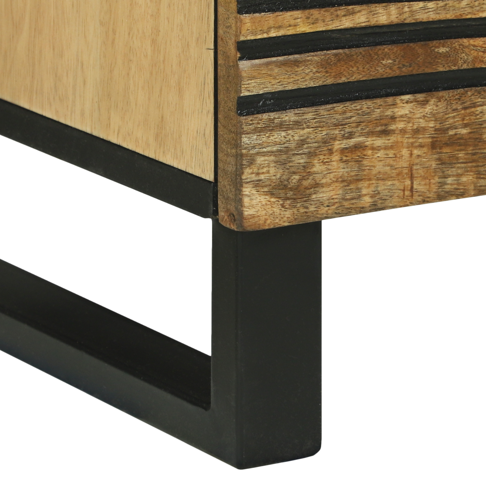 Nattbord Brun og svart 40 x 33.5 x 46 cm