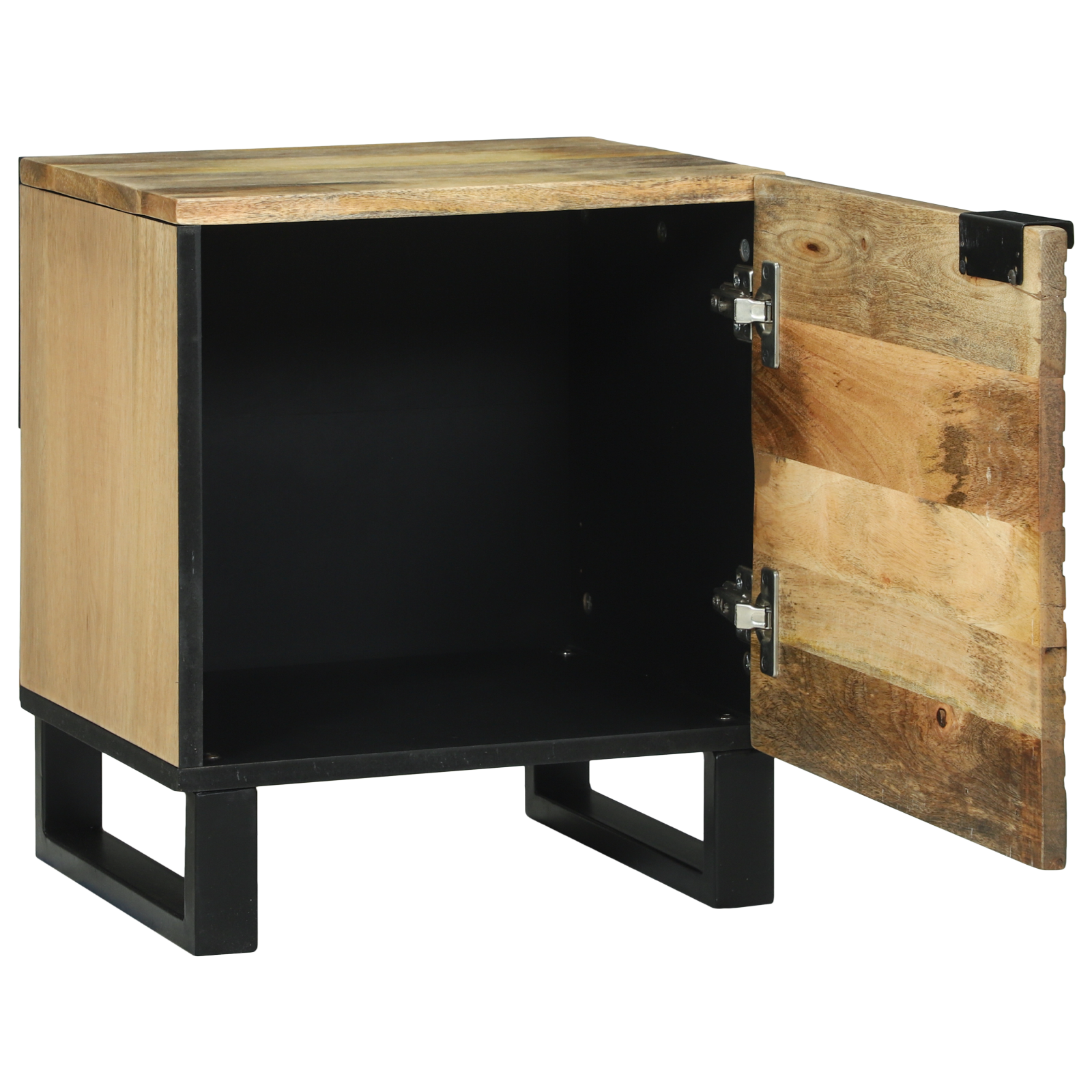 Nattbord Brun og svart 40 x 33.5 x 46 cm