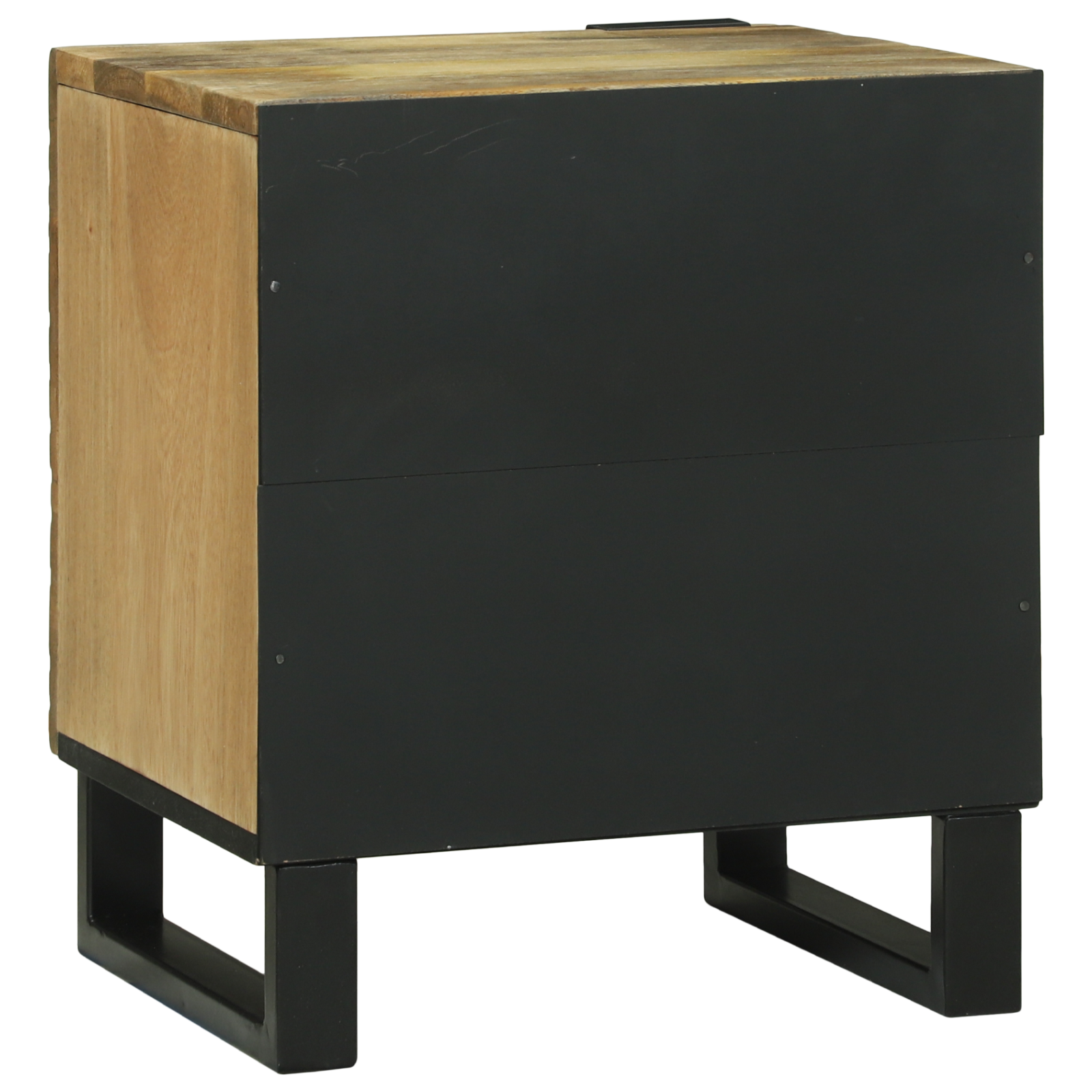 Nattbord Brun og svart 40 x 33.5 x 46 cm