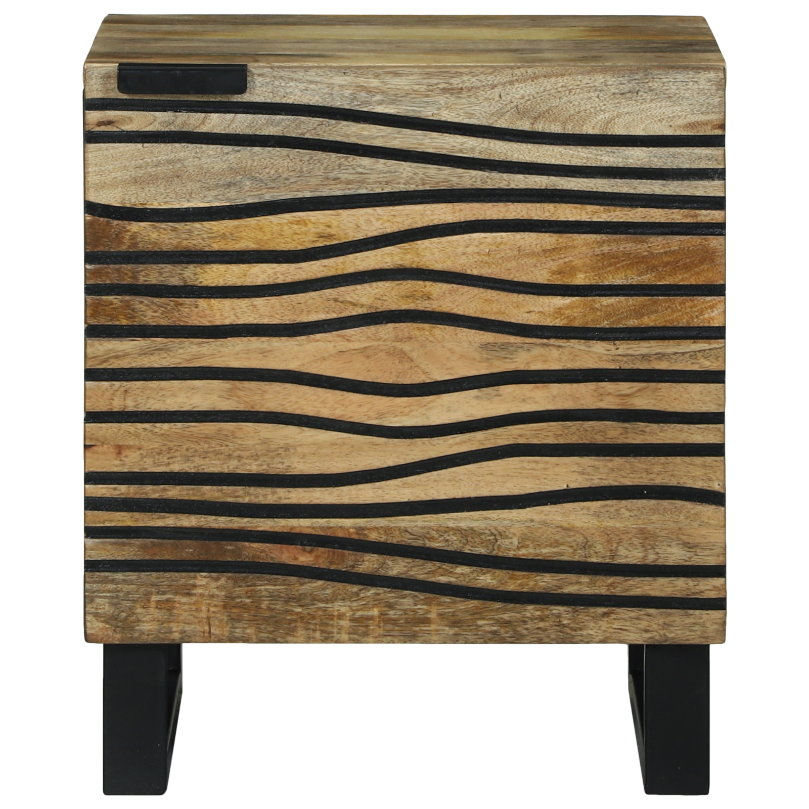 Nattbord Brun og svart 40 x 33.5 x 46 cm