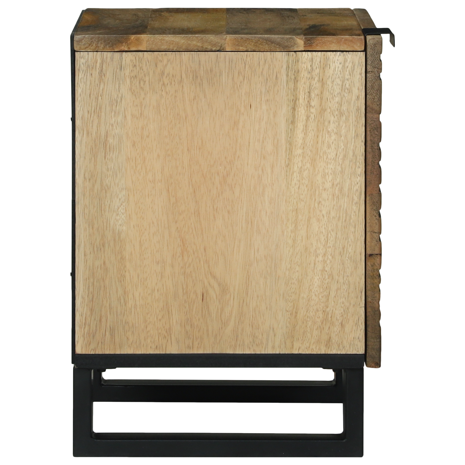 Nattbord Brun og svart 40 x 33.5 x 46 cm