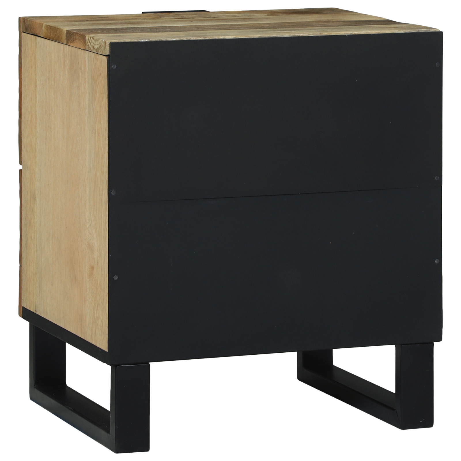 Nattbord 40x33.5x46 cm i massivt mangotre og konstruert tre