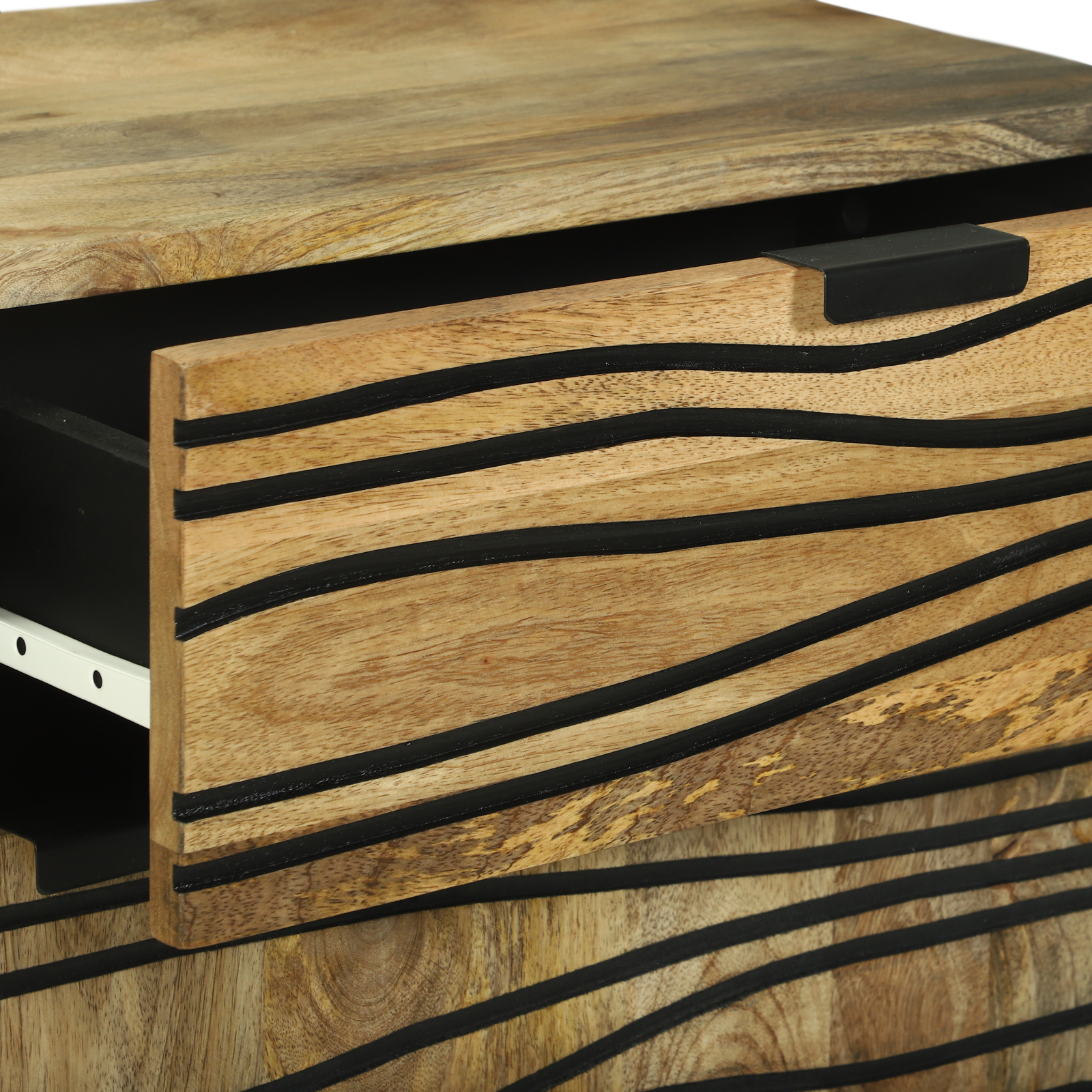 Nattbord 50x33x60 cm – Massivt Mangotre