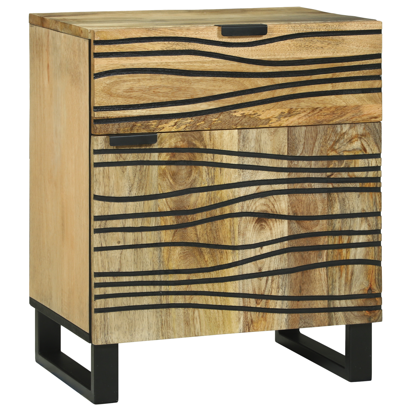 Nattbord 50x33x60 cm – Massivt Mangotre