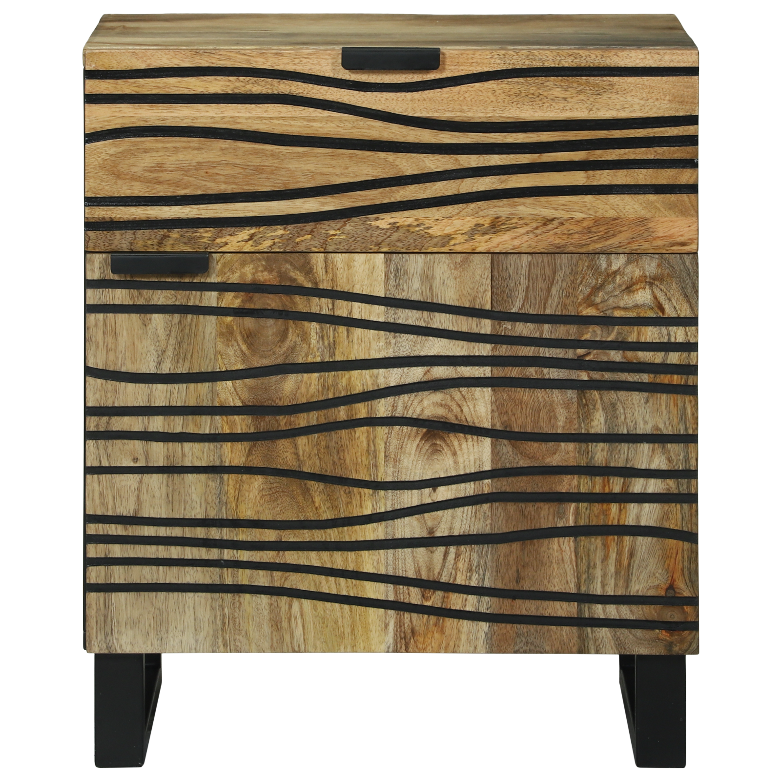 Nattbord 50x33x60 cm – Massivt Mangotre