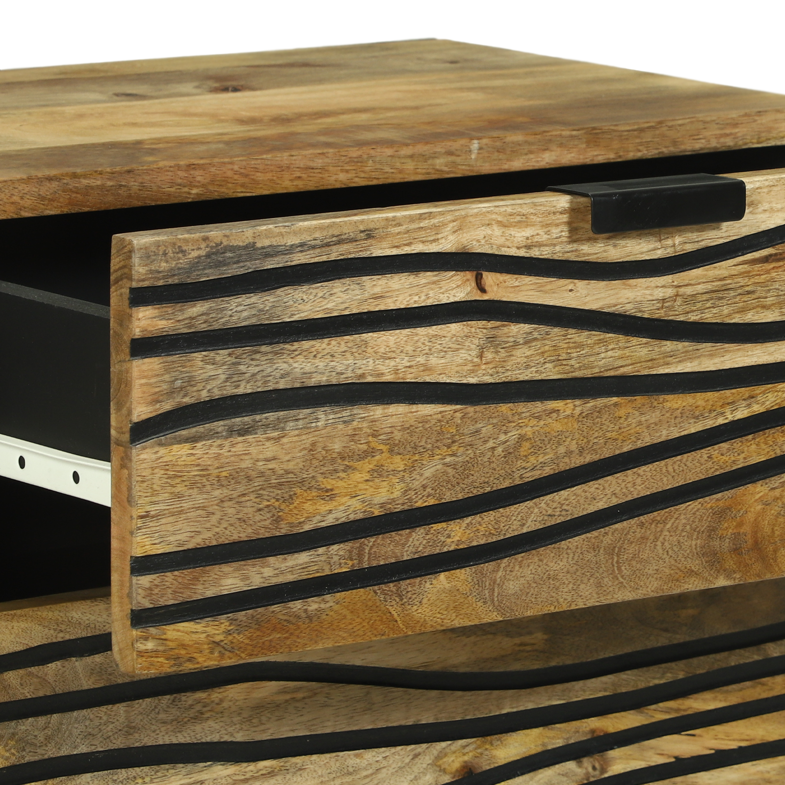 Nattbord 50x33x60 cm Heltre Mango