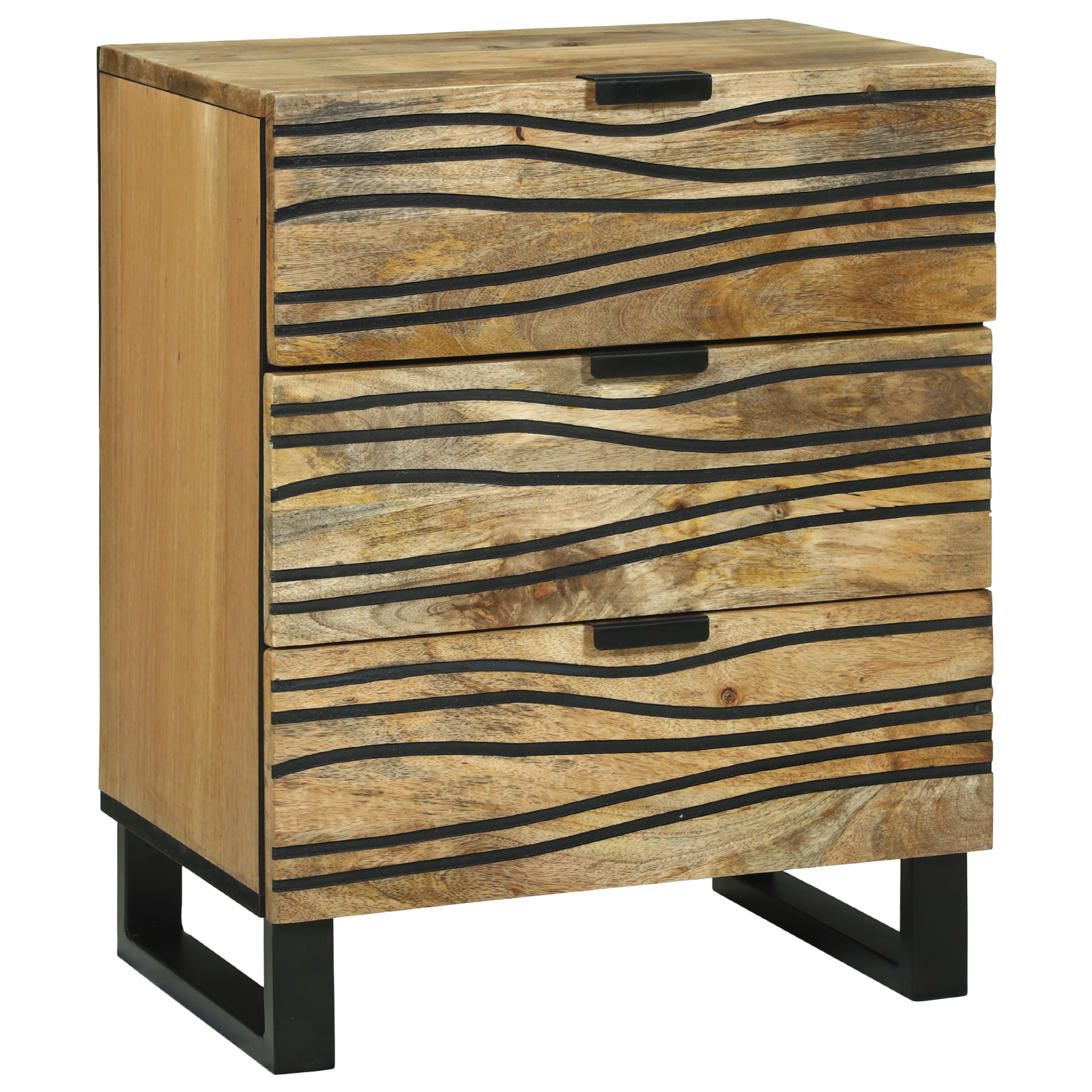 Nattbord 50x33x60 cm Heltre Mango