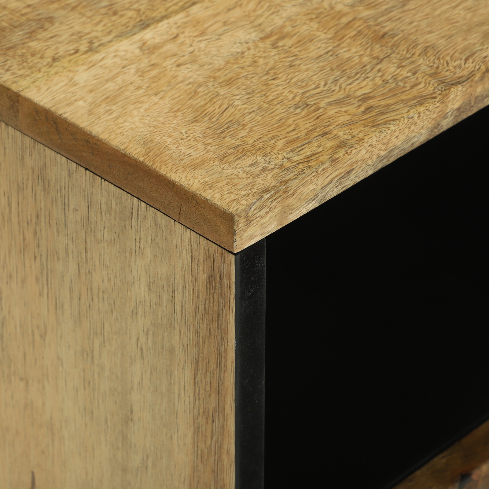 Nattbord 50x33x60 cm Massivt Tre Mango