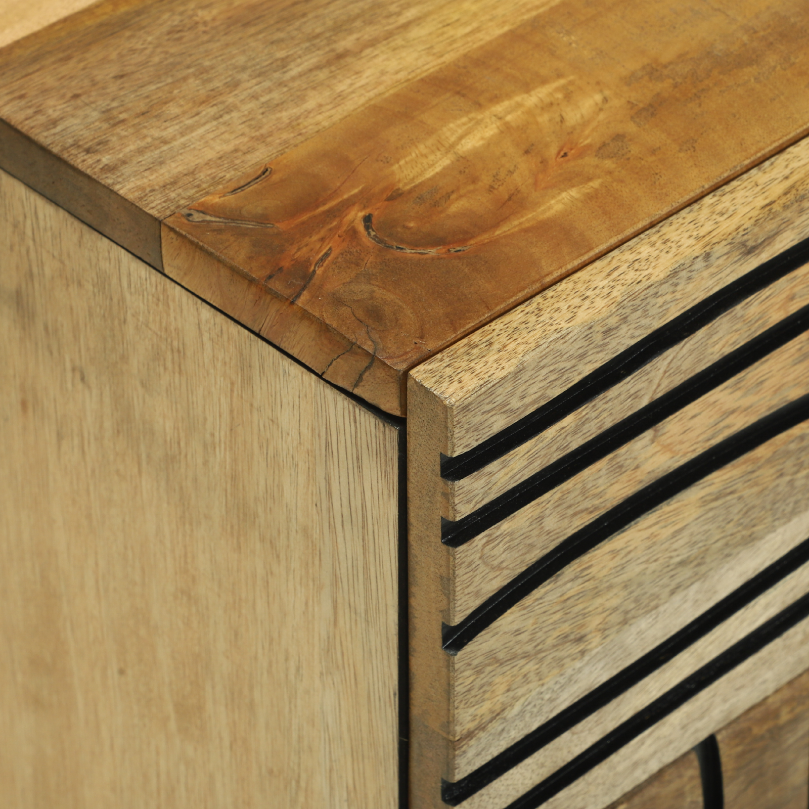 nattbord 50x33x60 cm Solid mangotre