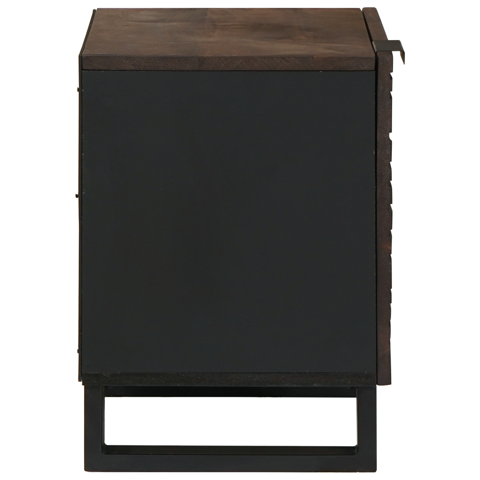 Nattbord 2 stk 40x33,5x46 cm Massivt Tre Mango