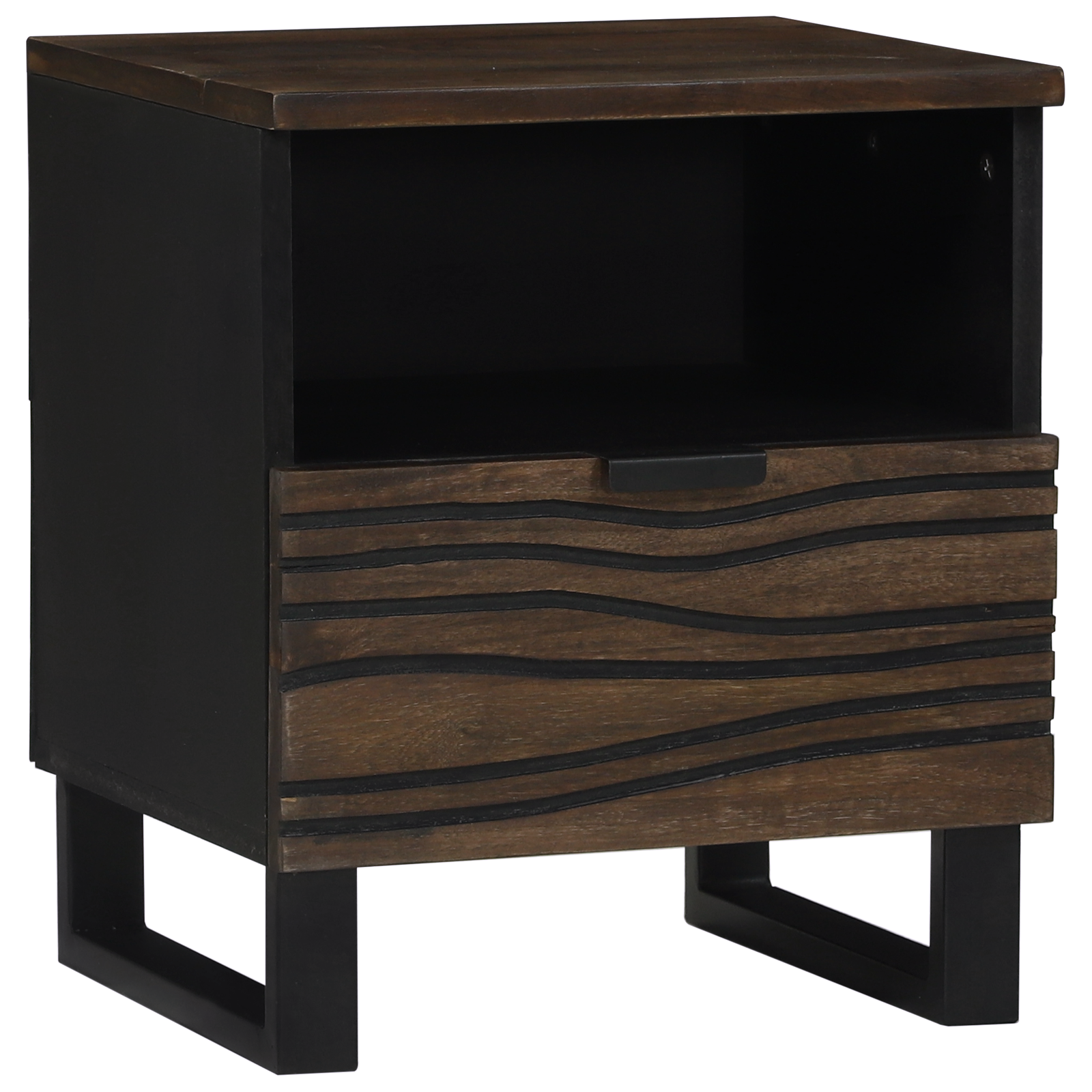 Nattbord 40x33x46 cm Massivt tre