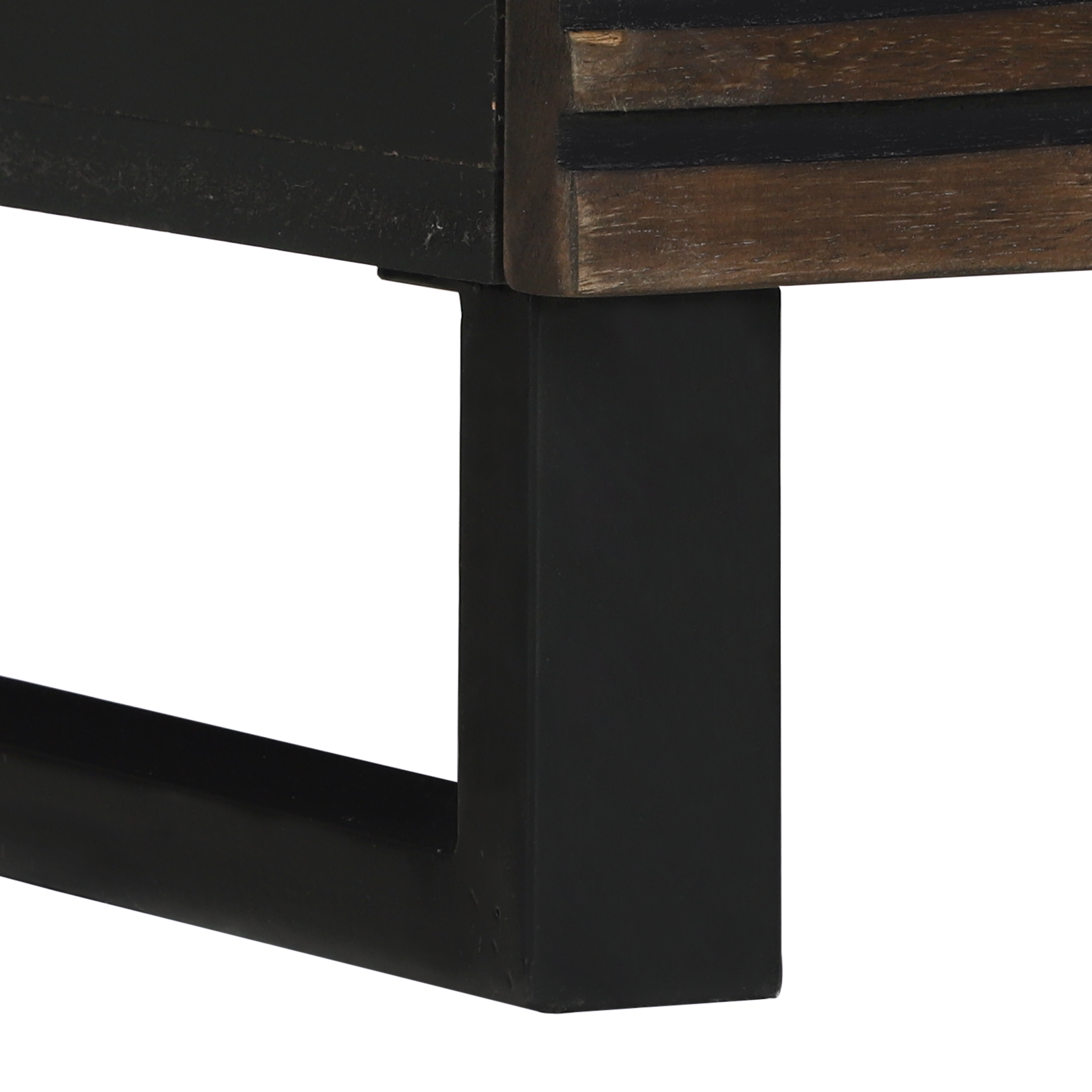 Nattbordskap 2 stk 40x33x46 cm Massivt tre