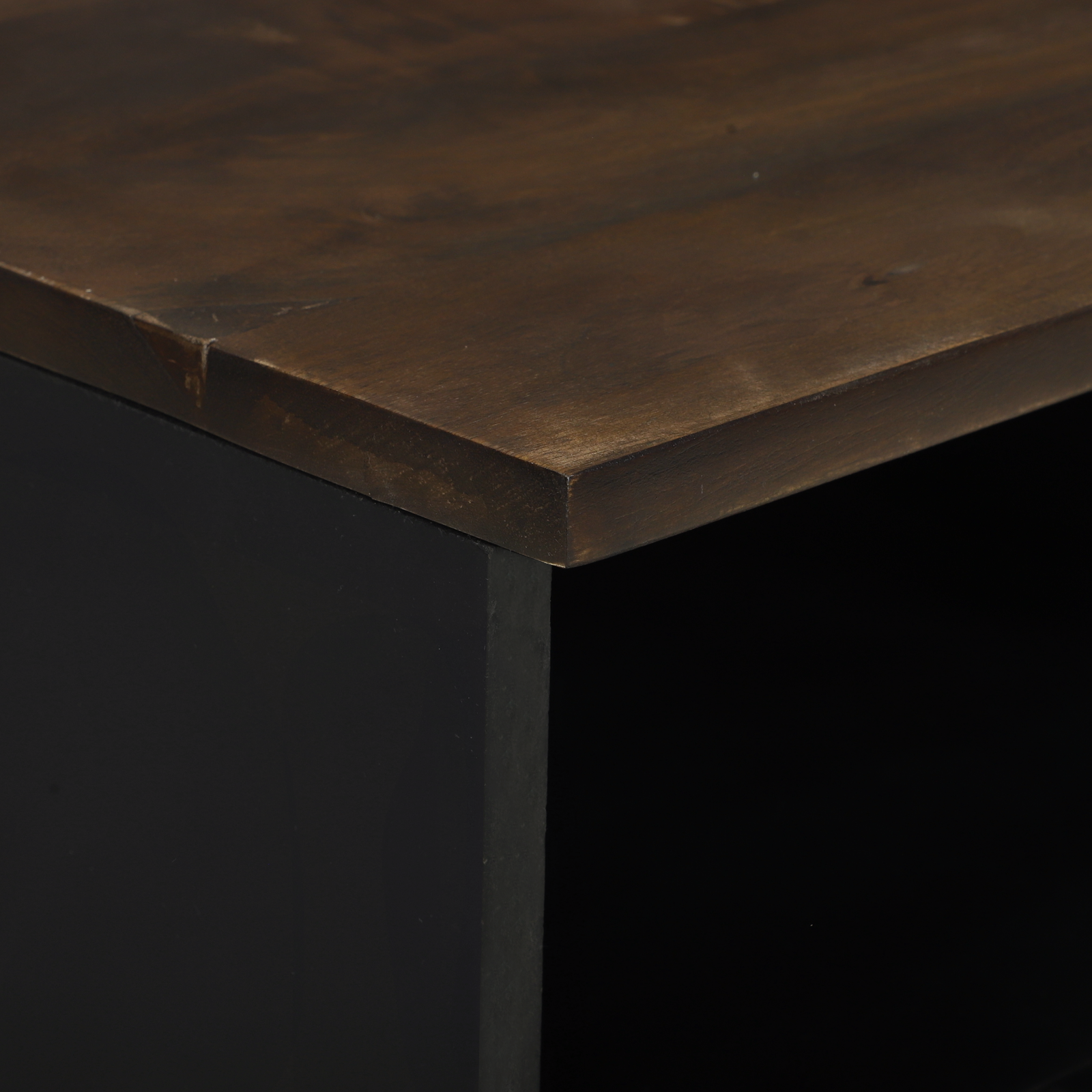 Nattbordskap 2 stk 40x33x46 cm Massivt tre