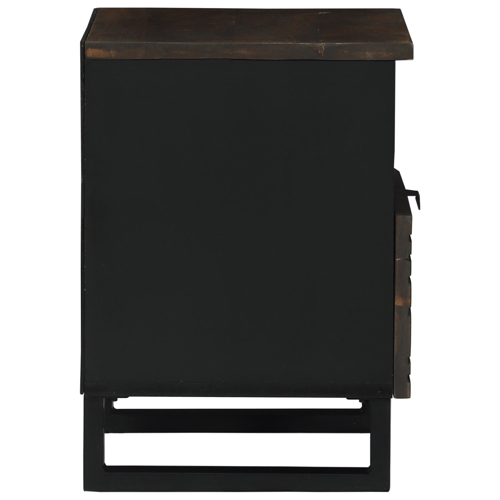 Nattbordskap 2 stk 40x33x46 cm Massivt tre