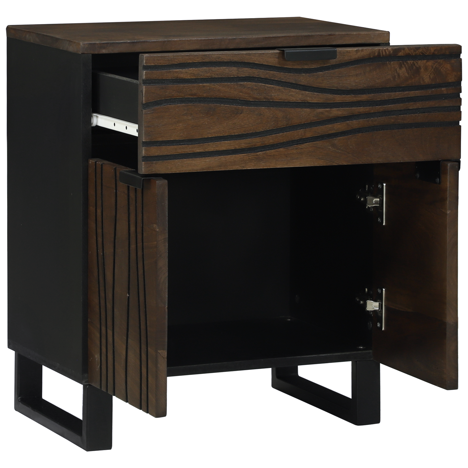 Nattbord 50x33x60 cm Solid Tre Mango