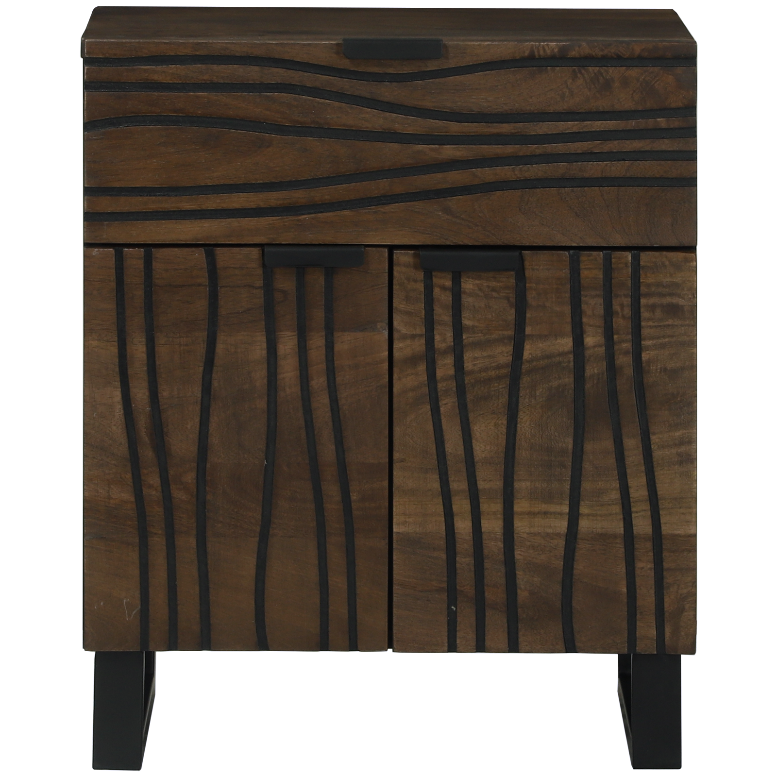 Nattbord 50x33x60 cm Solid Tre Mango