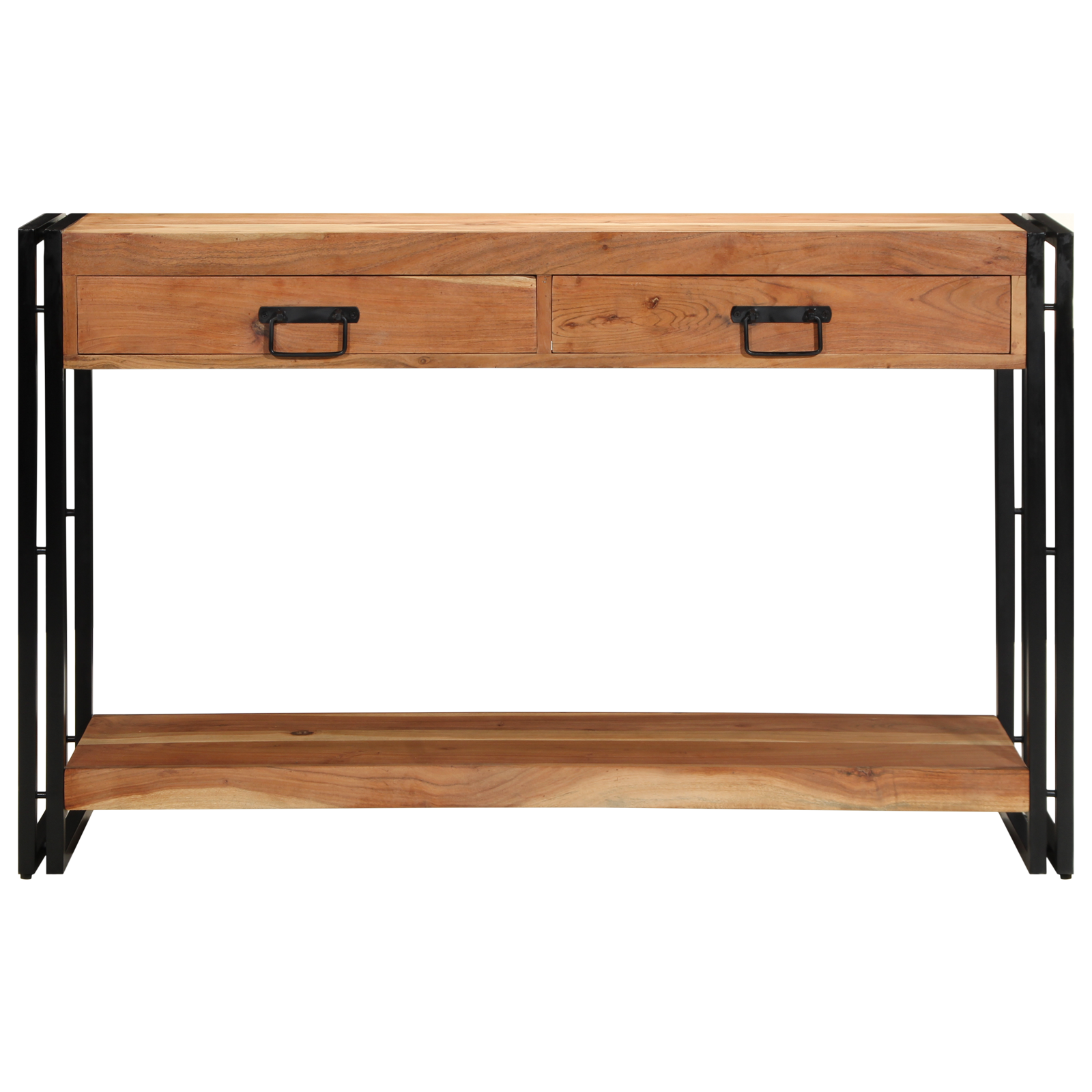 Konsollbord 120x33x75 cm Solid tre Akasie