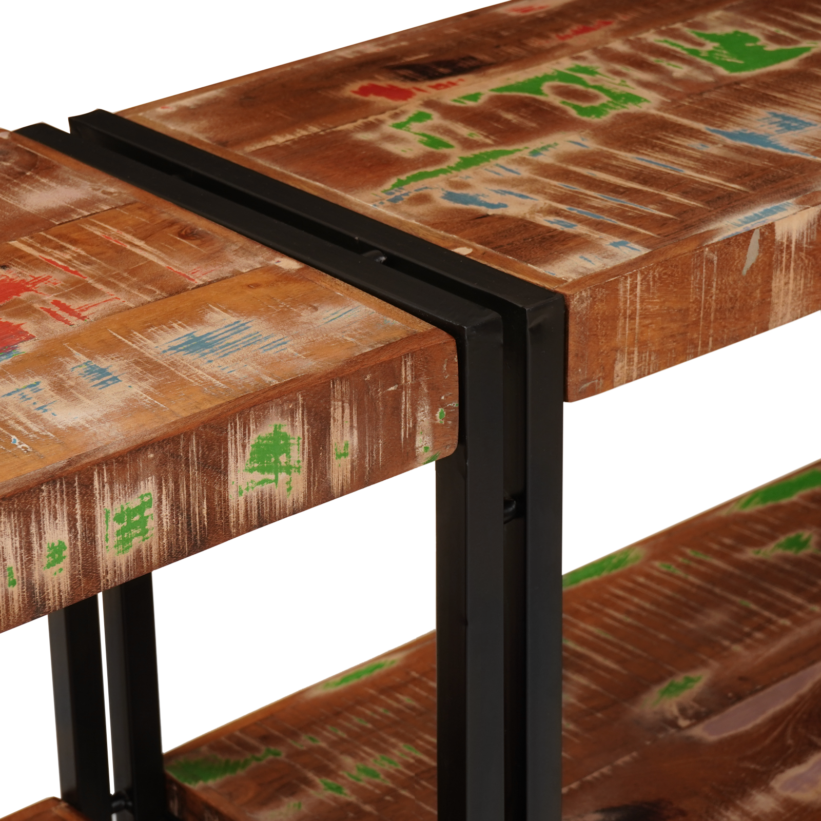Konsollbord 160x33x75 cm Solid Tre Gjenvunnet