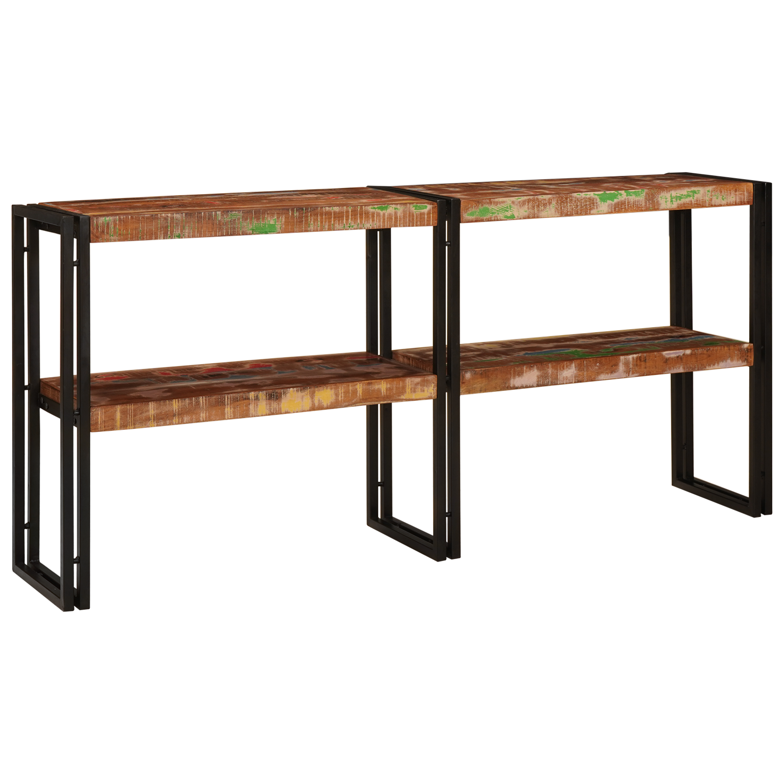 Konsollbord 160x33x75 cm Solid Tre Gjenvunnet