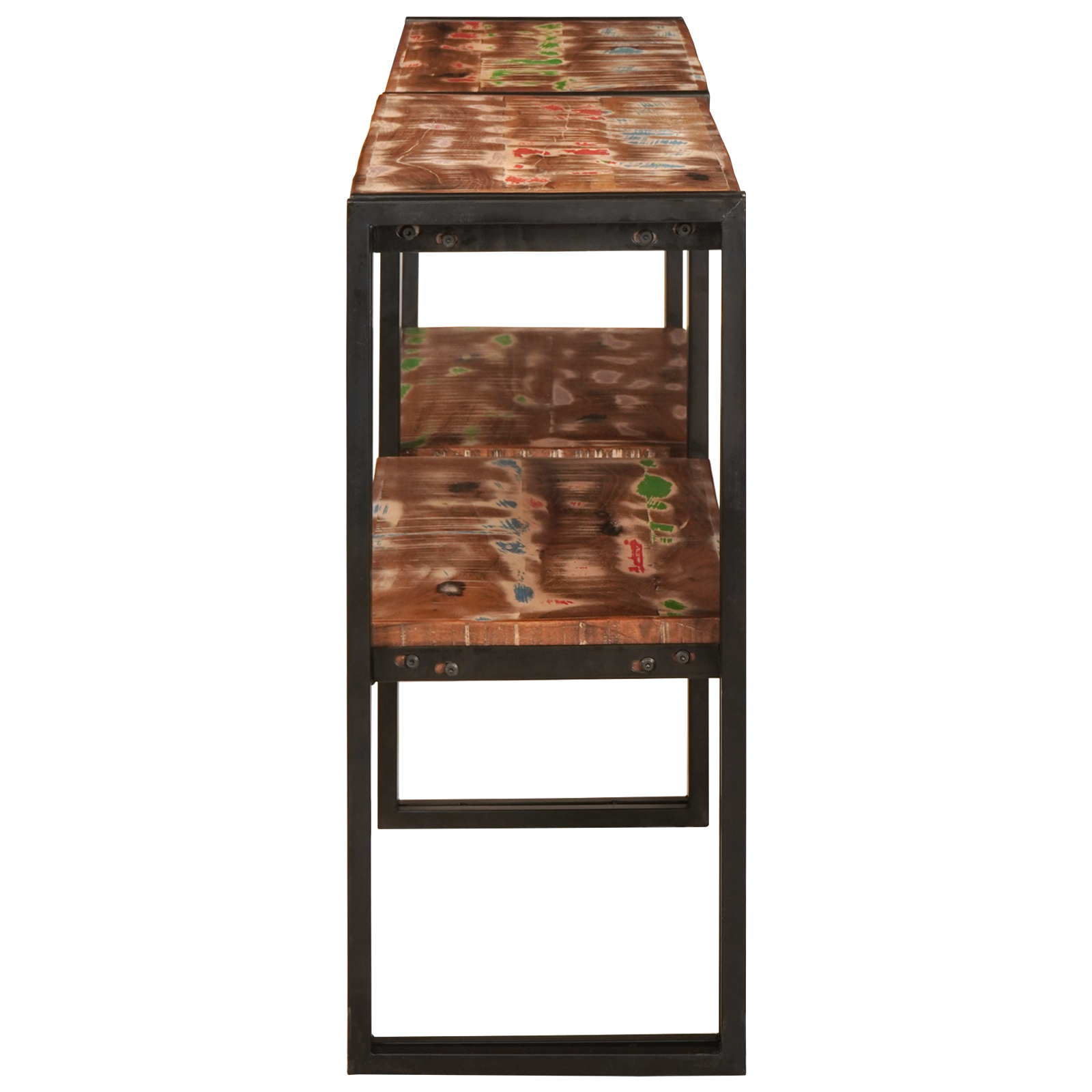 Konsollbord 160x33x75 cm Solid Tre Gjenvunnet
