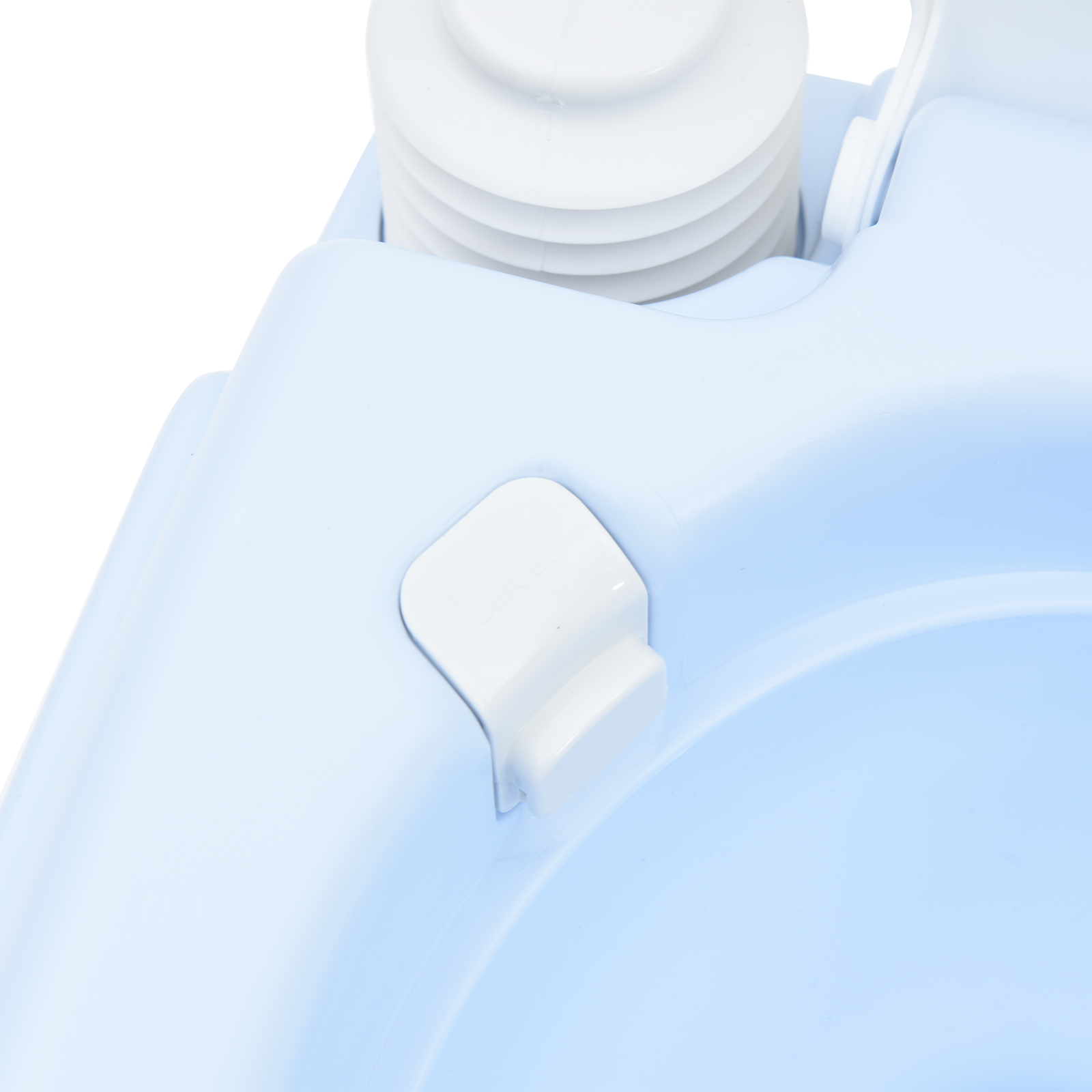 Bærbart Toalett Lys Blå og Hvit Plast 10 L