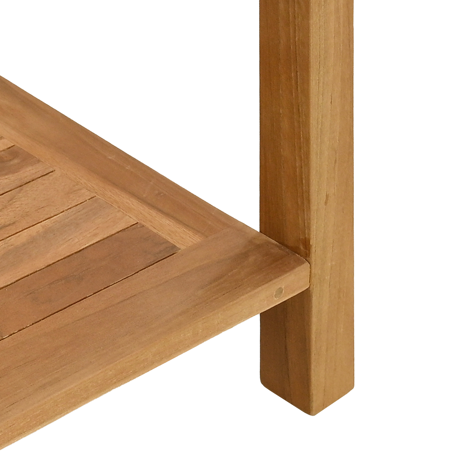 Konsollbord Brun 80 x 35 x 75 cm Solid teaktre