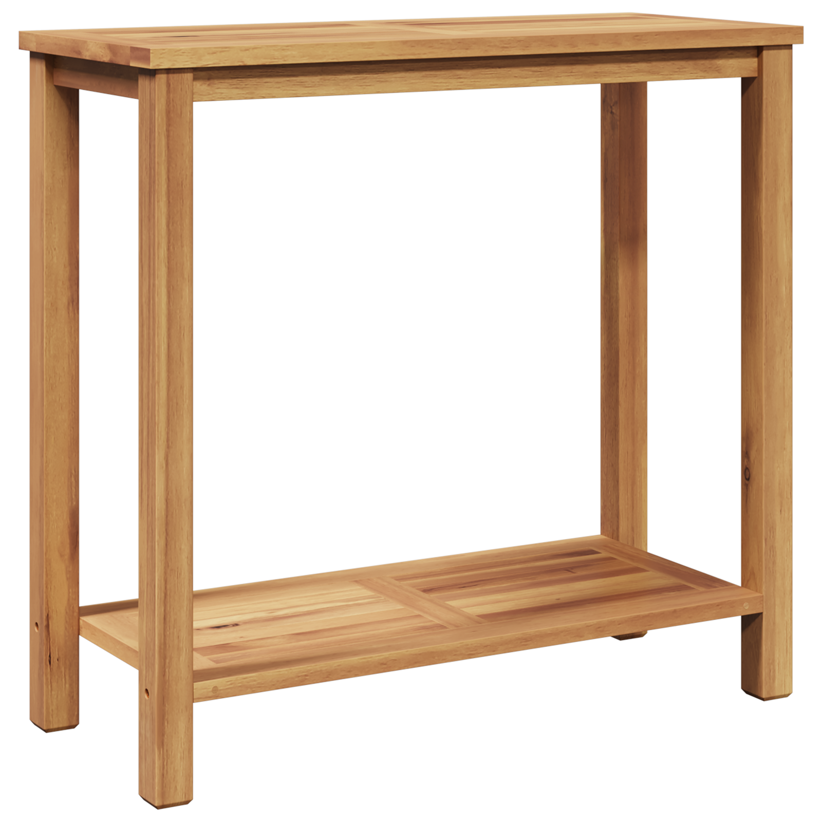 Konsollbord Brun 80 x 35 x 75 cm Solid teaktre