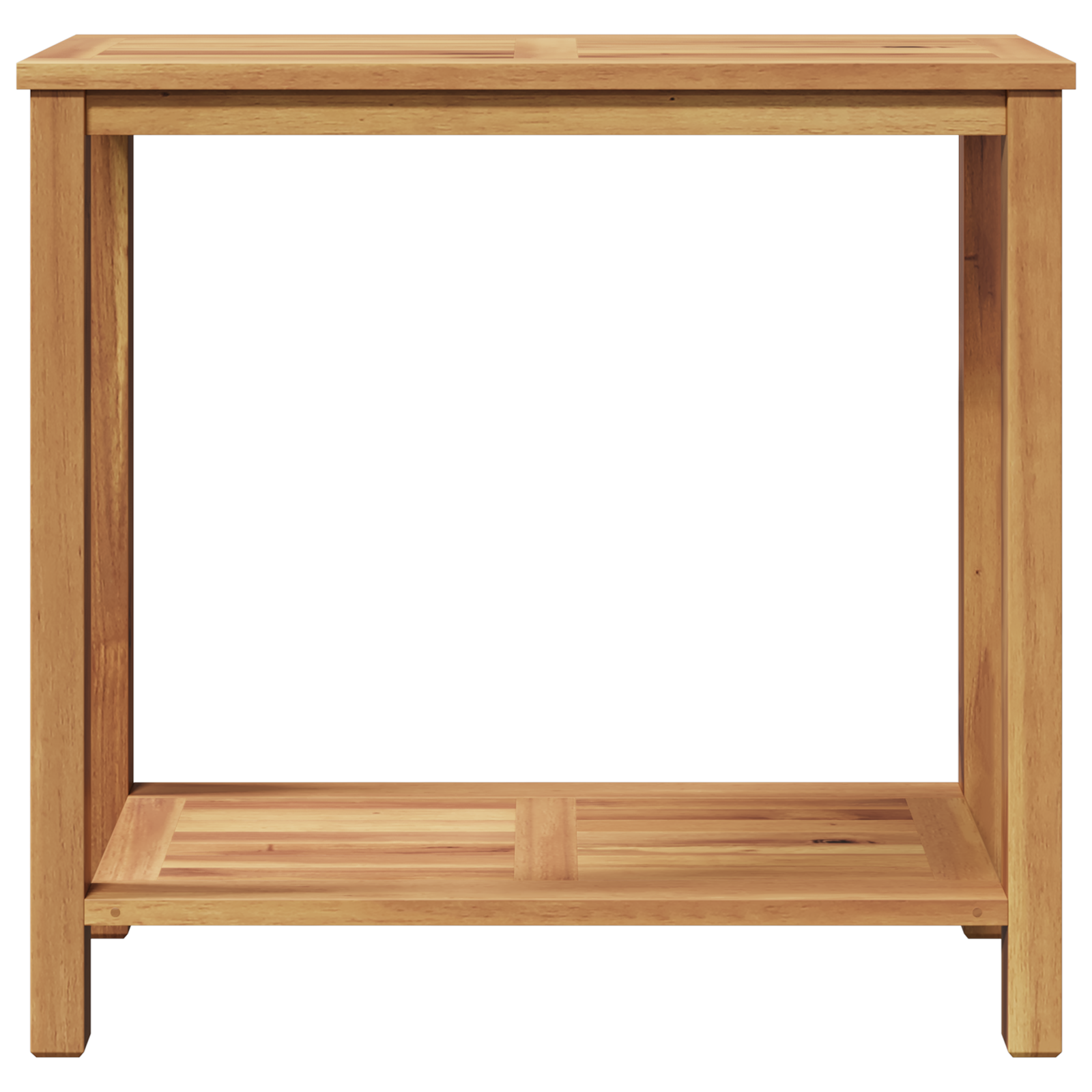 Konsollbord Brun 80 x 35 x 75 cm Solid teaktre