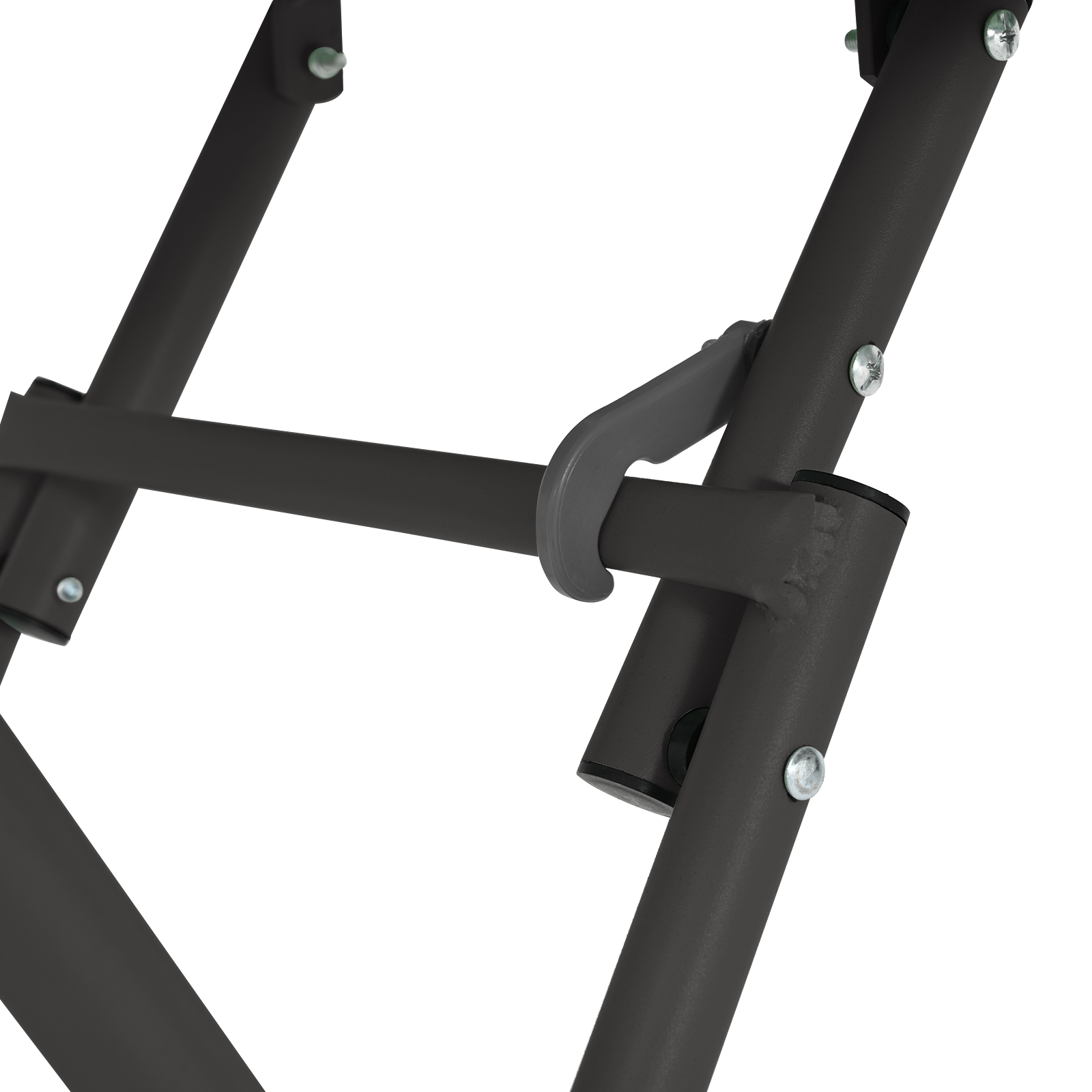 Sammenleggbar Hagebord - Antrasitt - 55x55x73 cm - Stål