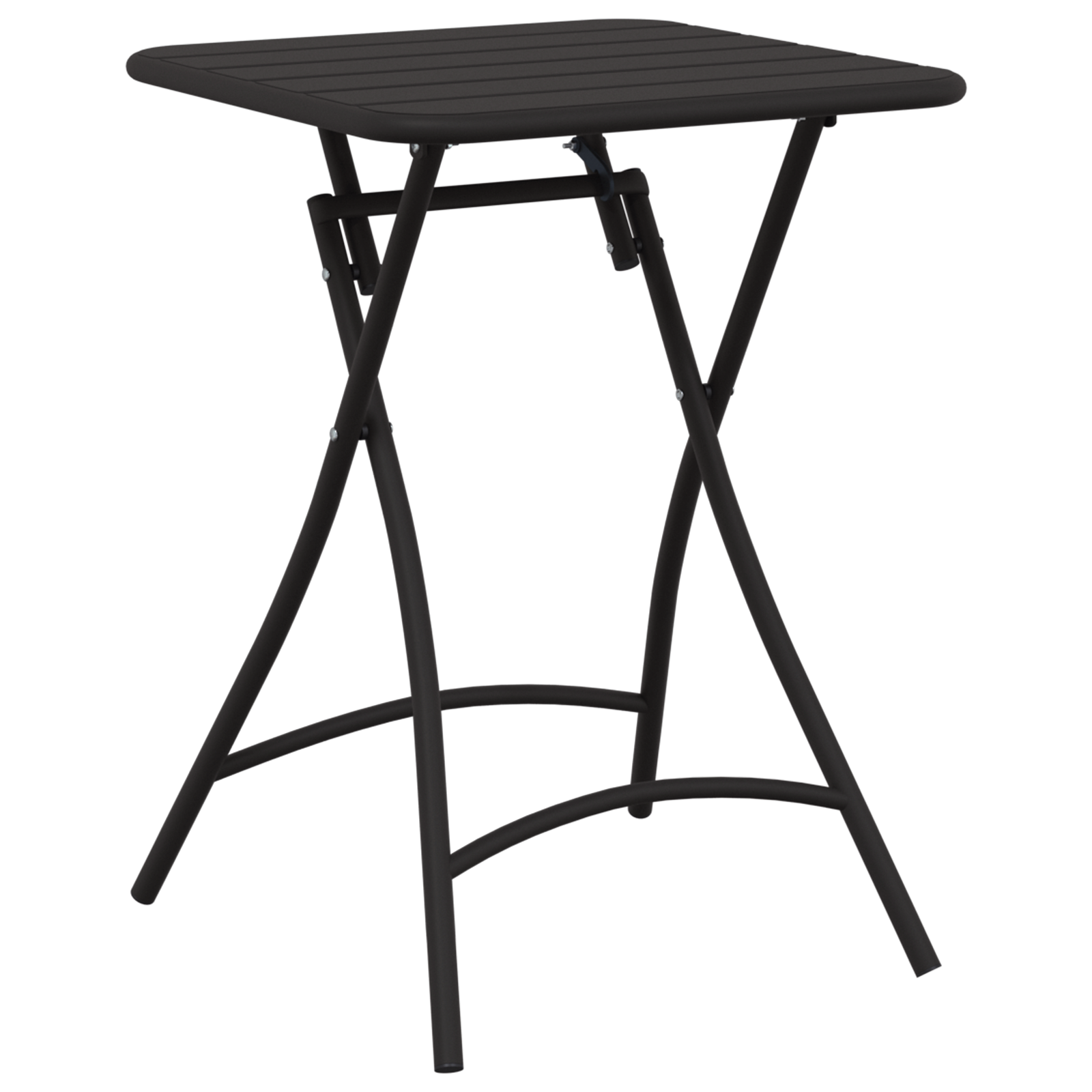 Sammenleggbar Hagebord - Antrasitt - 55x55x73 cm - Stål