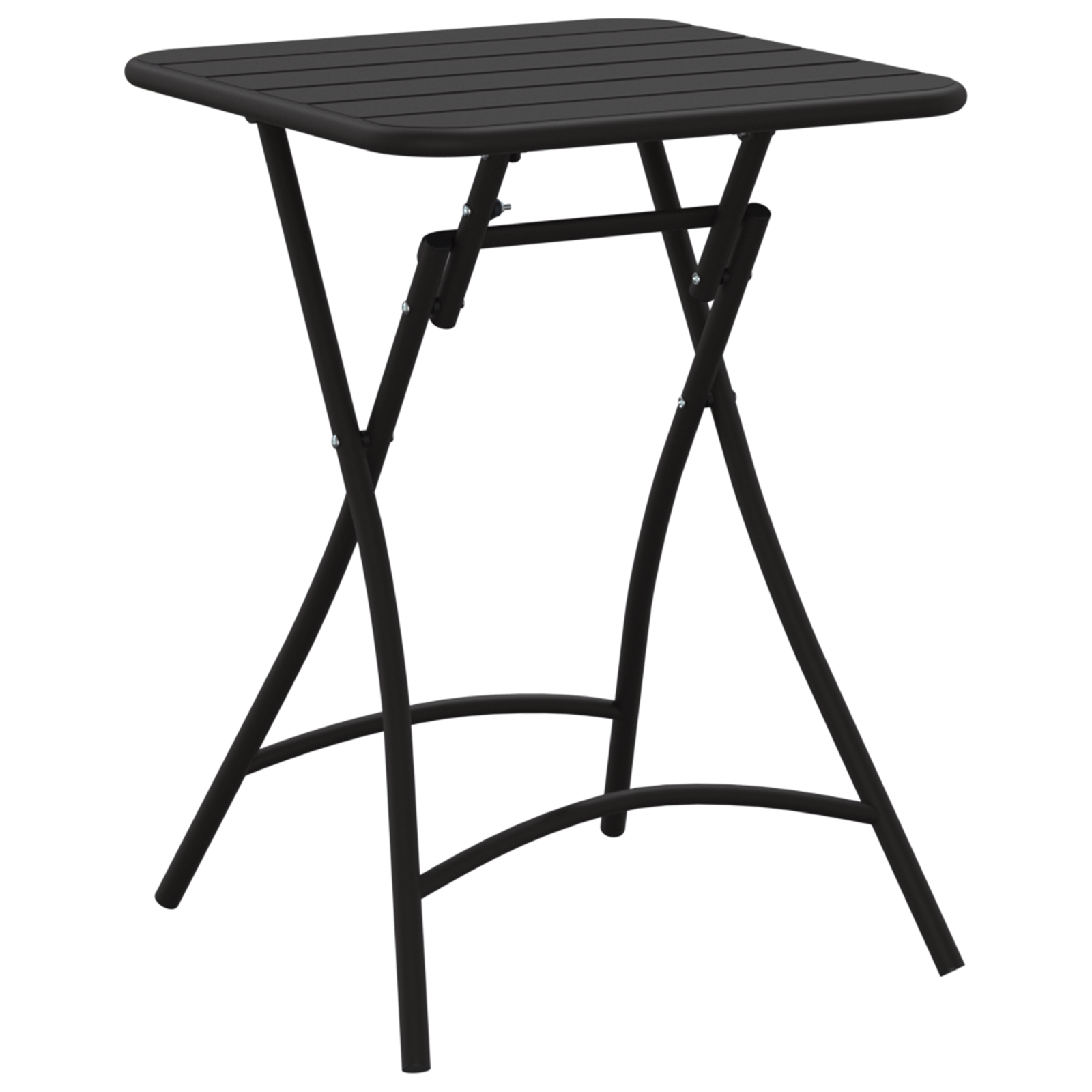 Sammenleggbar Hagebord - Antrasitt - 55x55x73 cm - Stål