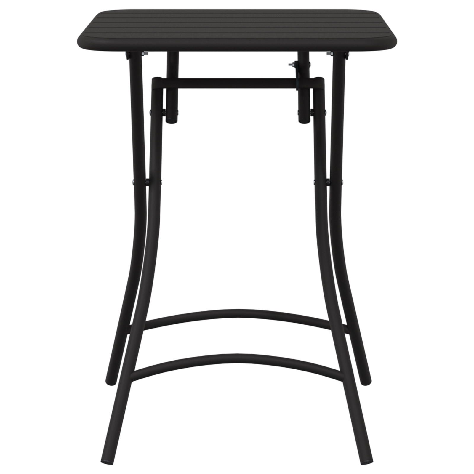 Sammenleggbar Hagebord - Antrasitt - 55x55x73 cm - Stål