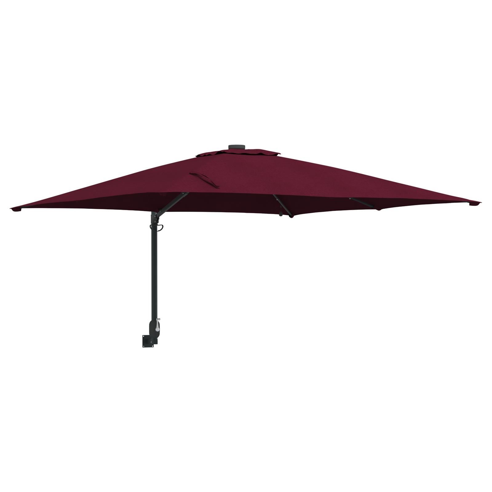 Hageparasol Vinrød 248.5 x 247.5 x 160 cm stoff
