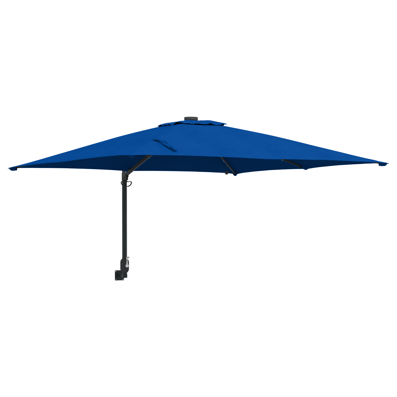 Hageparasol Azurblå 248.5 x 247.5 x 160 cm stoff