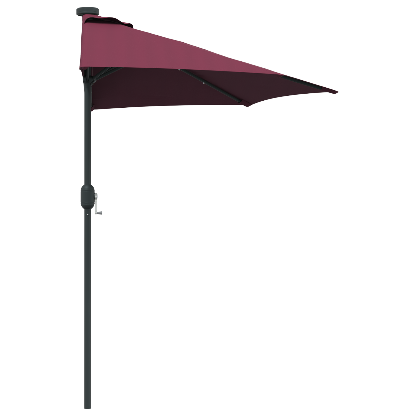 Hageparasol Vinrød 294 x 150 x 223 cm stoff