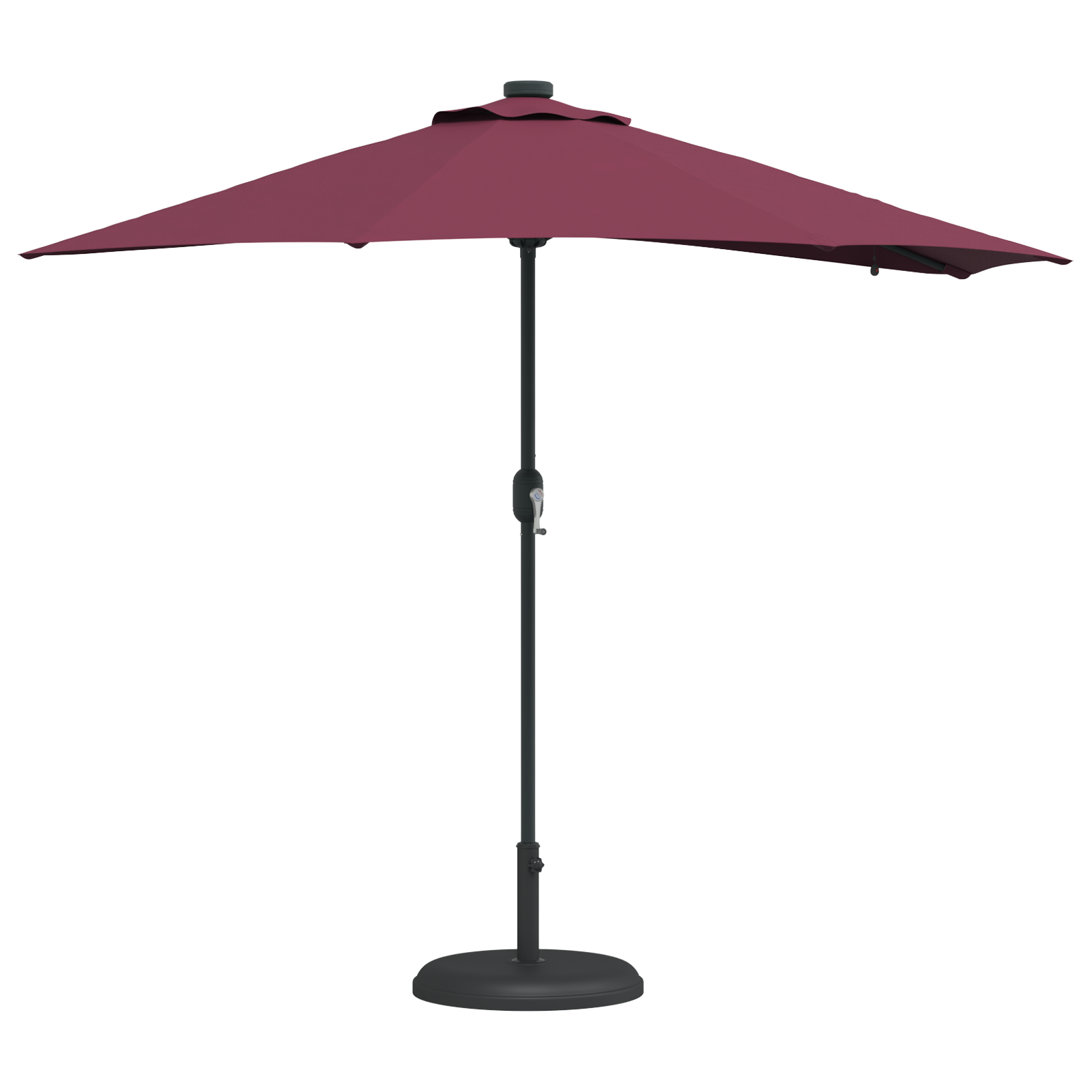 Hageparasol Vinrød 294 x 150 x 223 cm stoff