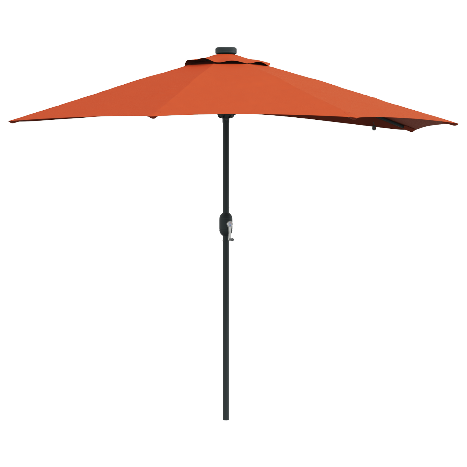 Hageparasol Terrakotta 294 x 150 x 223 cm stoff