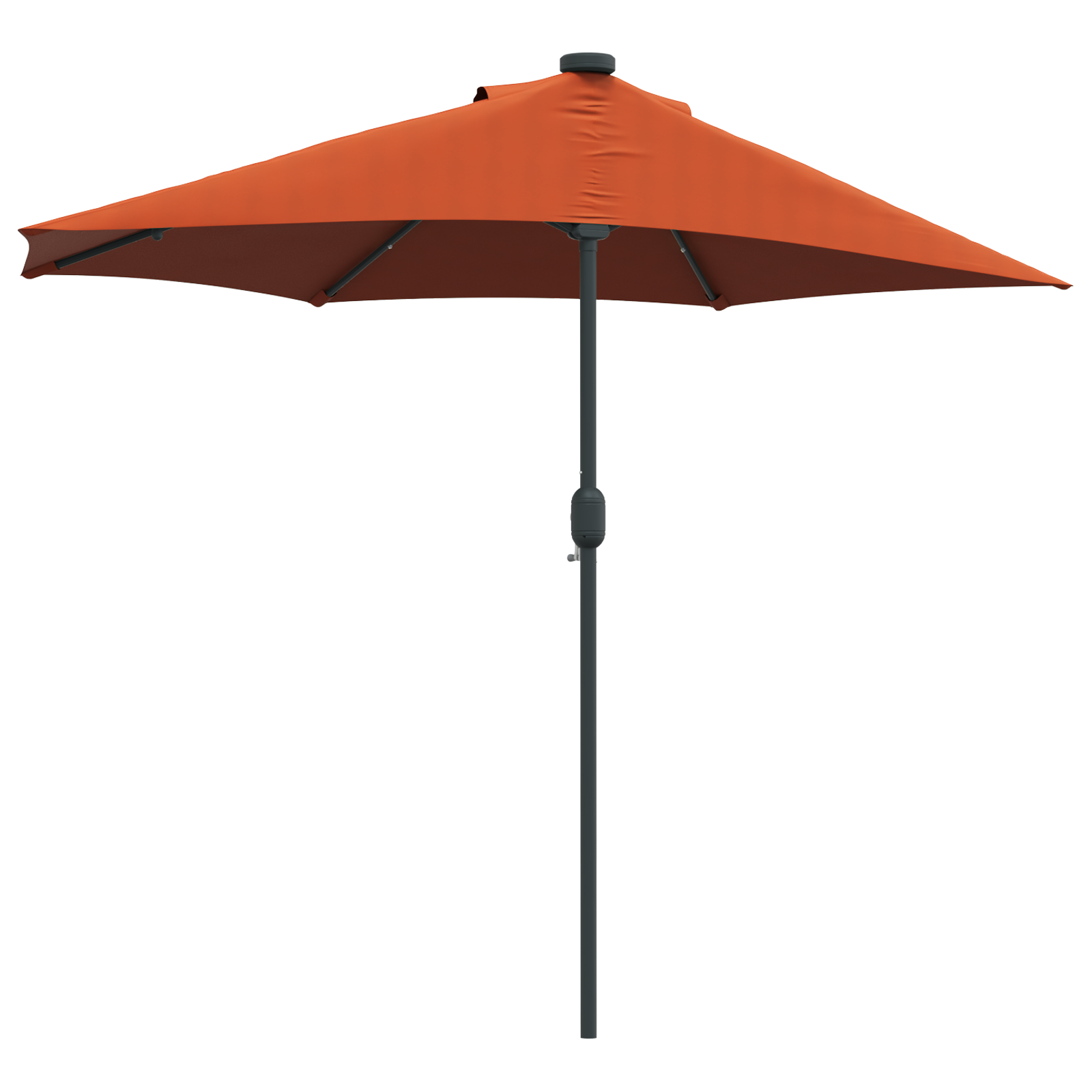 Hageparasol Terrakotta 294 x 150 x 223 cm stoff