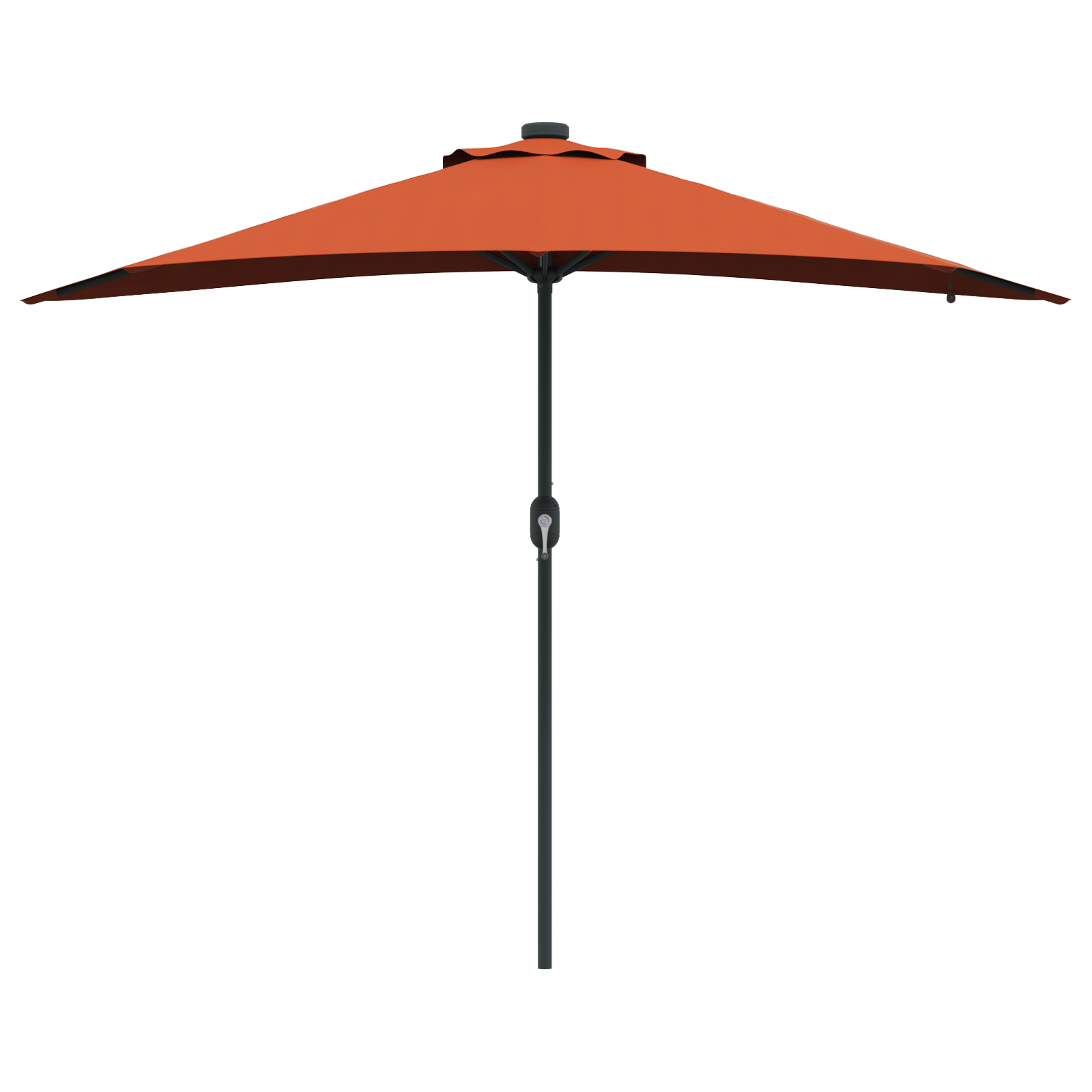 Hageparasol Terrakotta 294 x 150 x 223 cm stoff