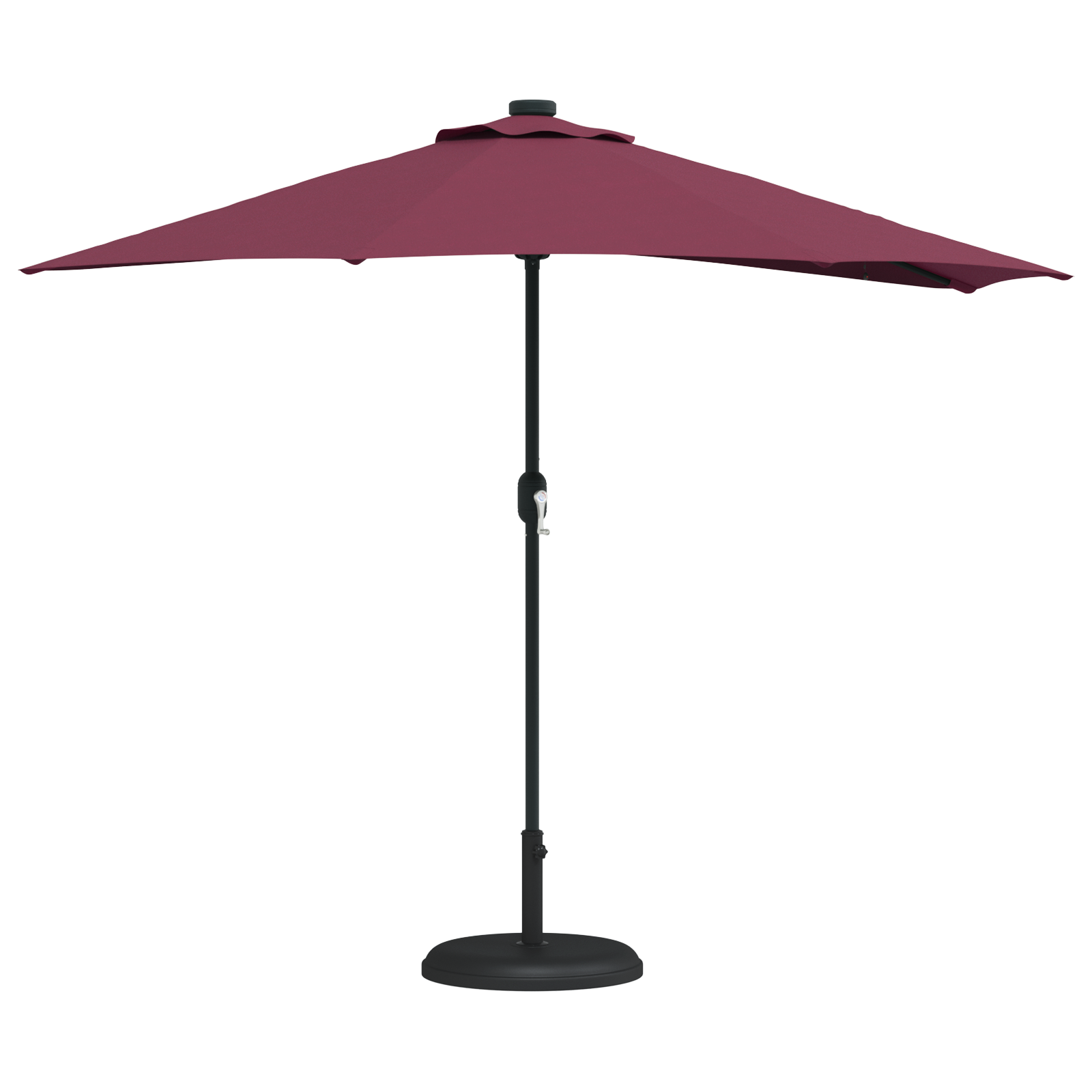 Hageparasol Vinrød 294 x 150 x 224 cm stoff