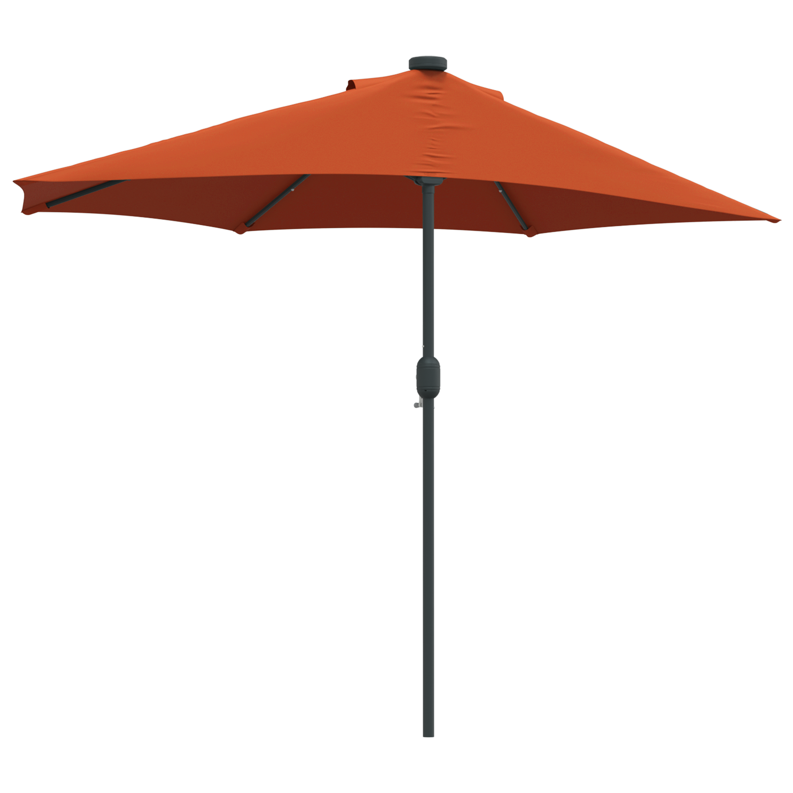 Hageparasol Terrakotta 294 x 150 x 224 cm stoff